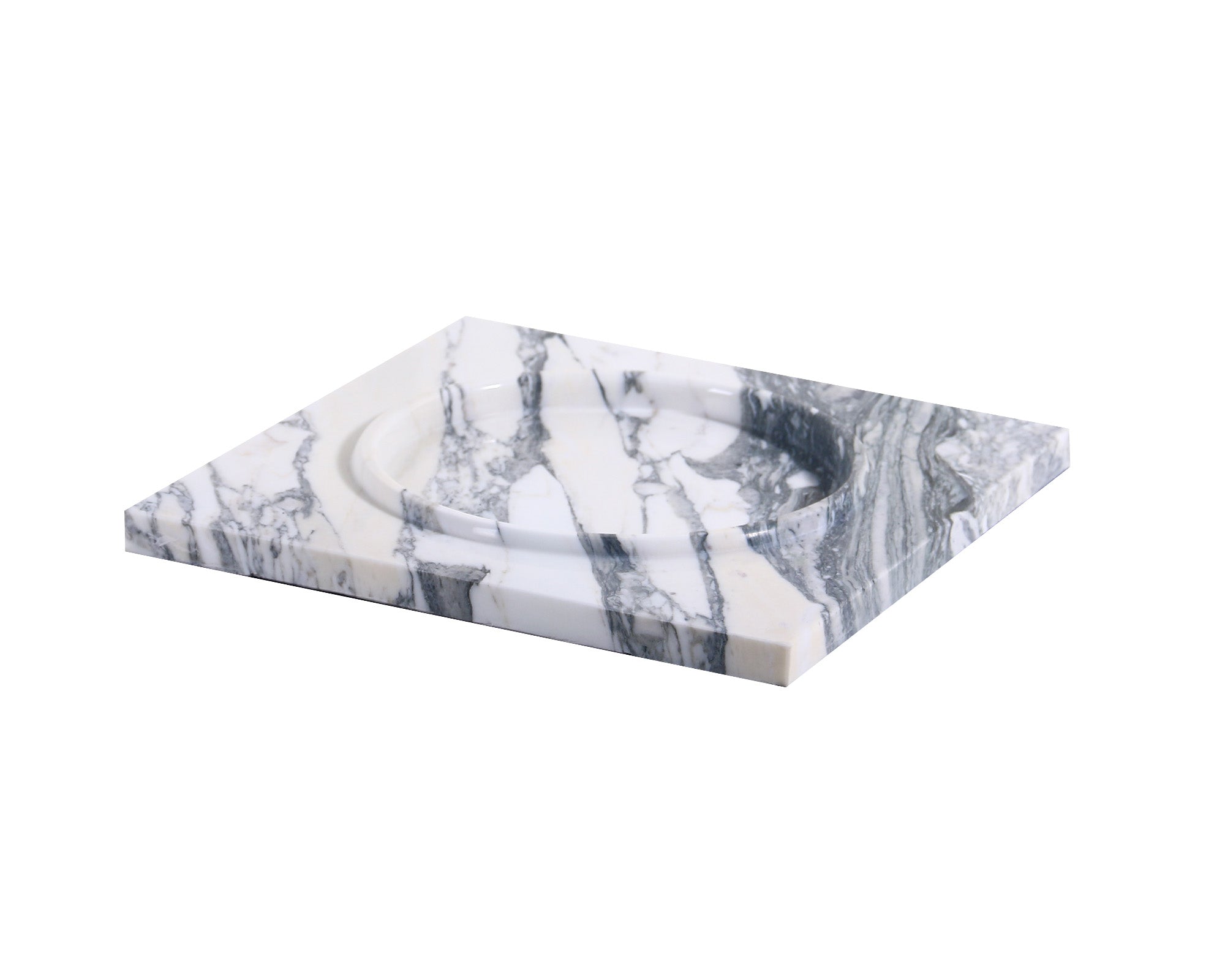 Campo Tray - White Marble