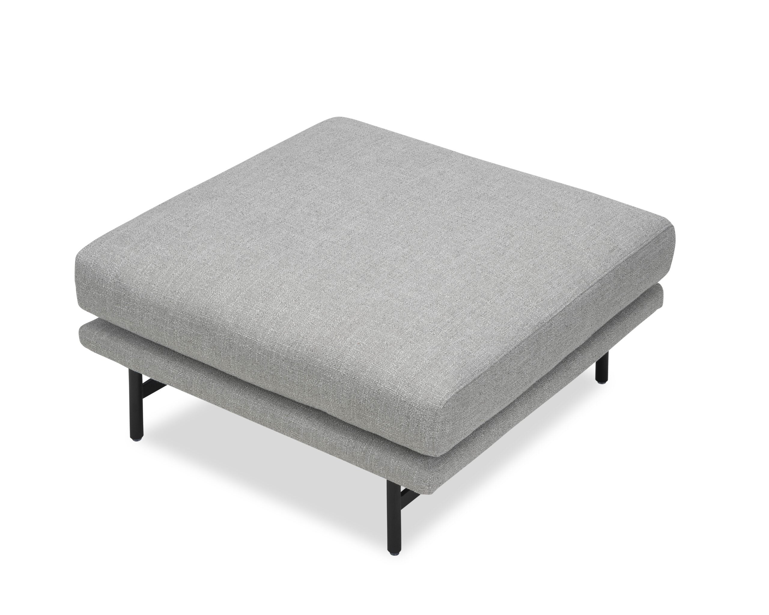 Mossi Ottoman - Oscar Light Grey