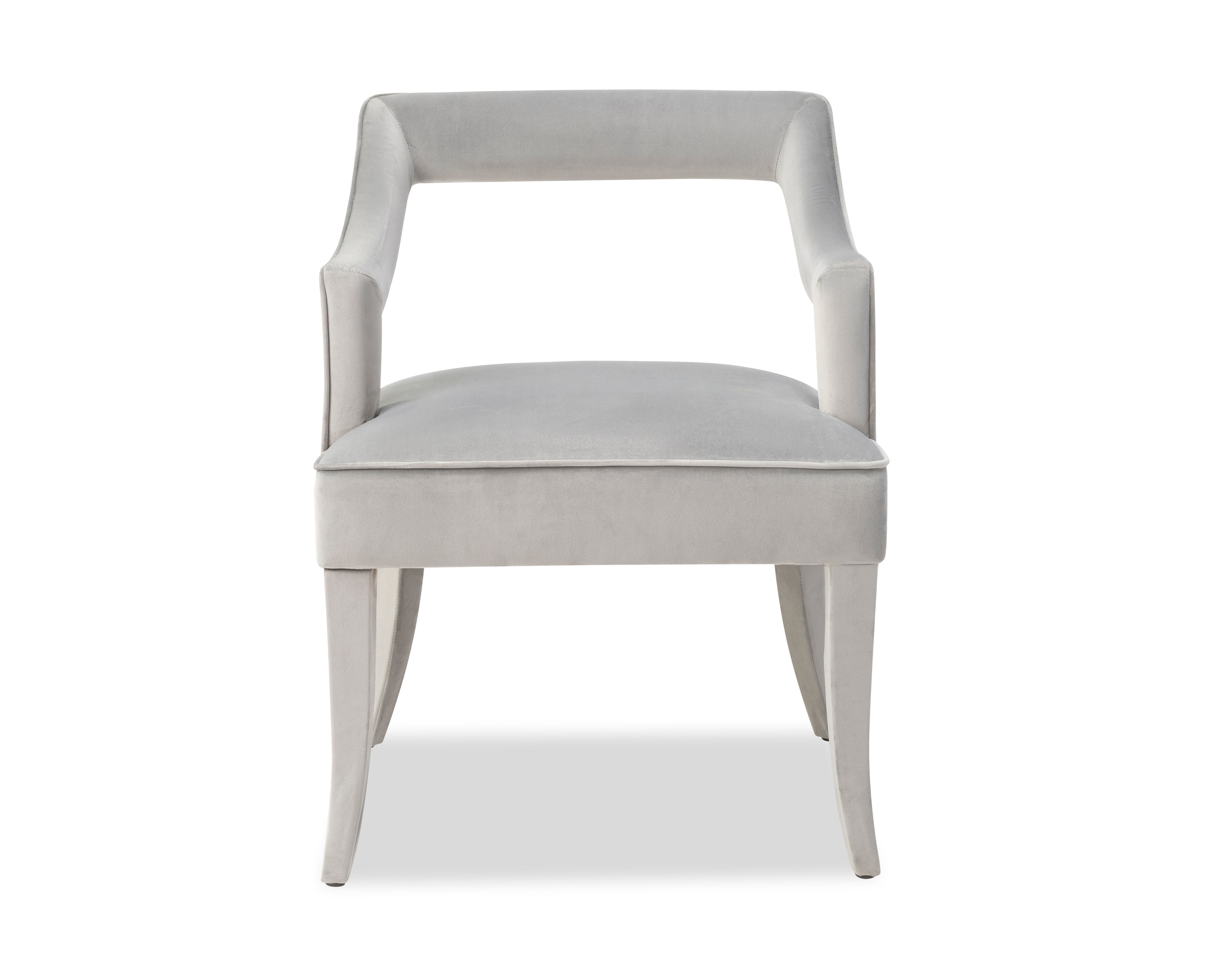 Calvin Dining Chair - Horizon Grey Velvet