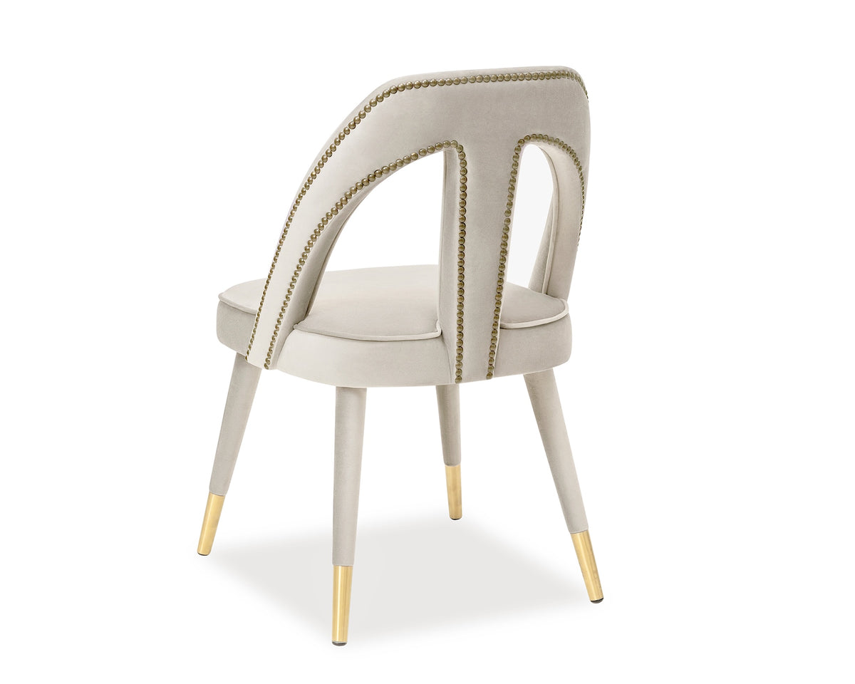 Pigalle Chair - Kaster Light Grey