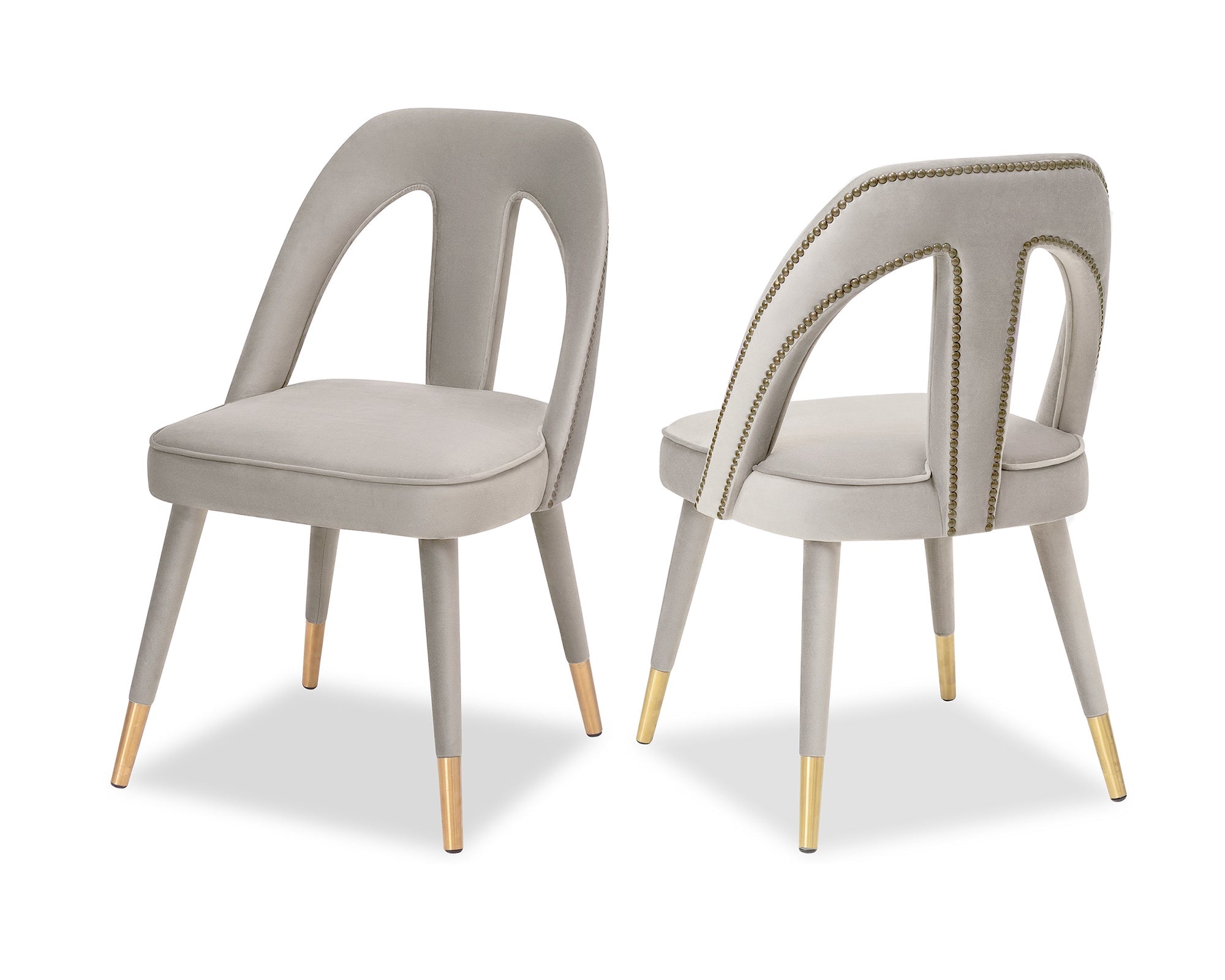 Pigalle Chair - Kaster Light Grey