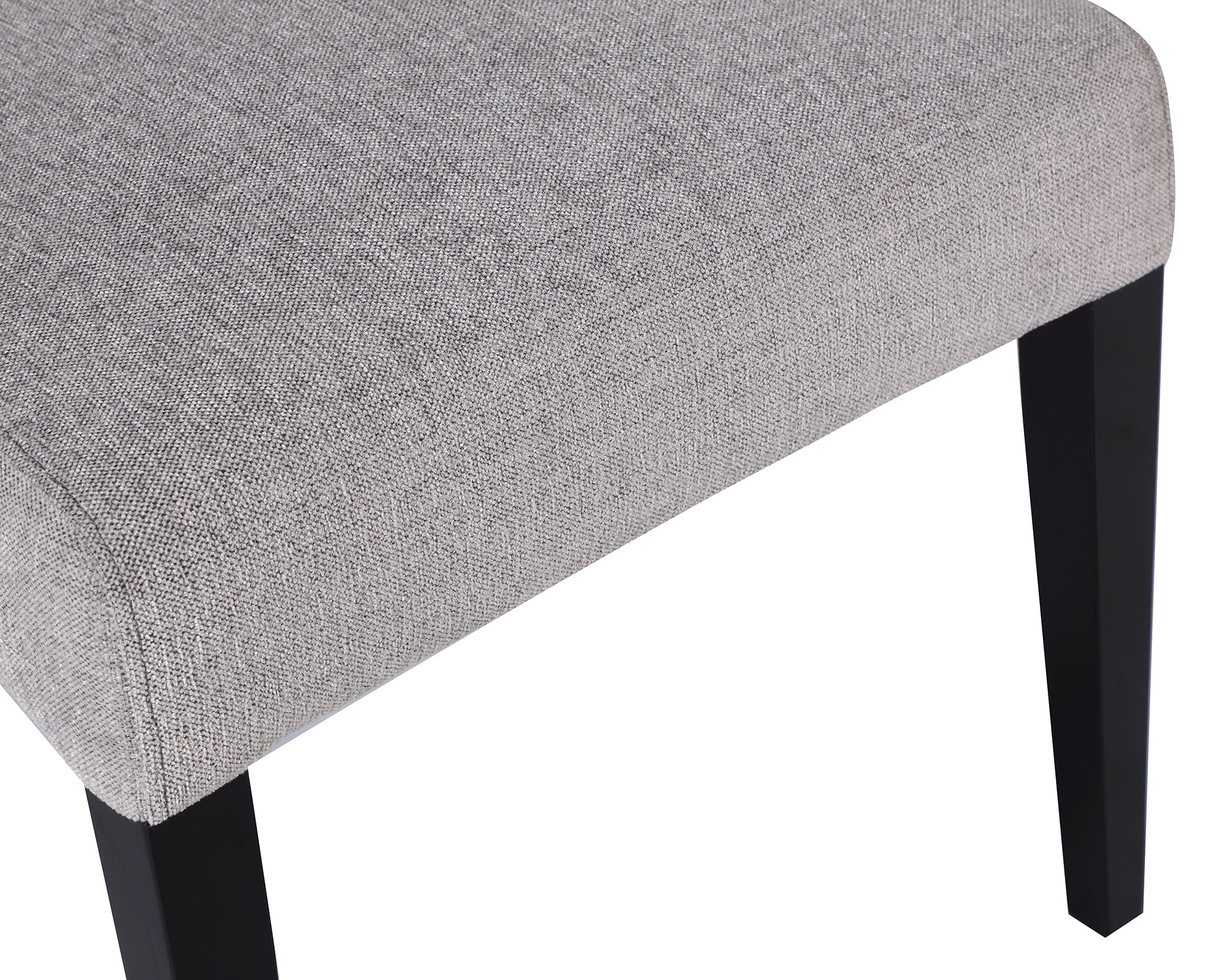 Venice Dining Chair - Ash Grey Chenille
