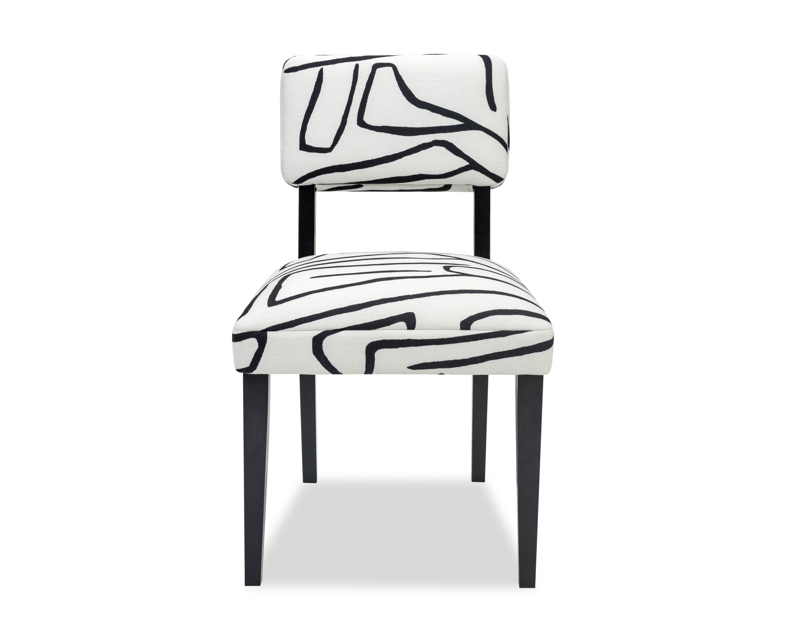 Alfama Dining Chair - Zebra Black & White
