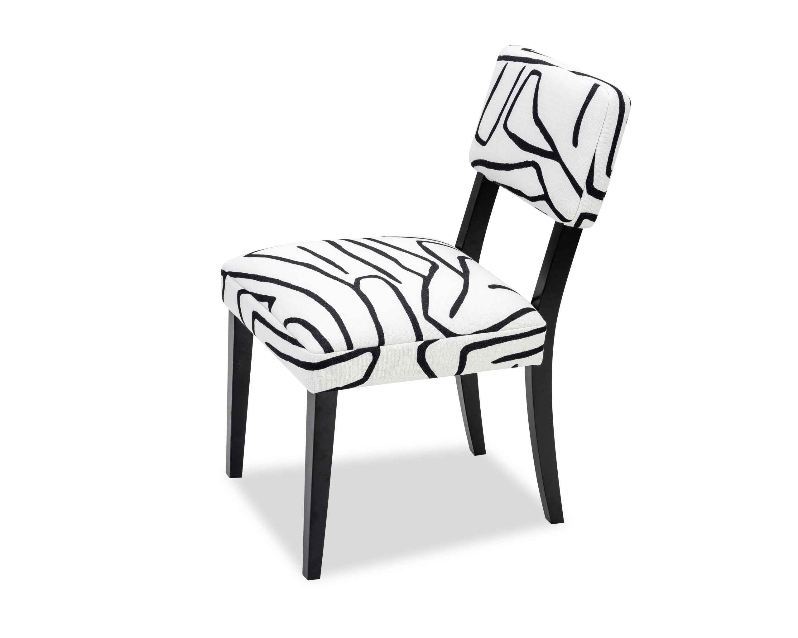 Alfama Dining Chair - Zebra Black & White