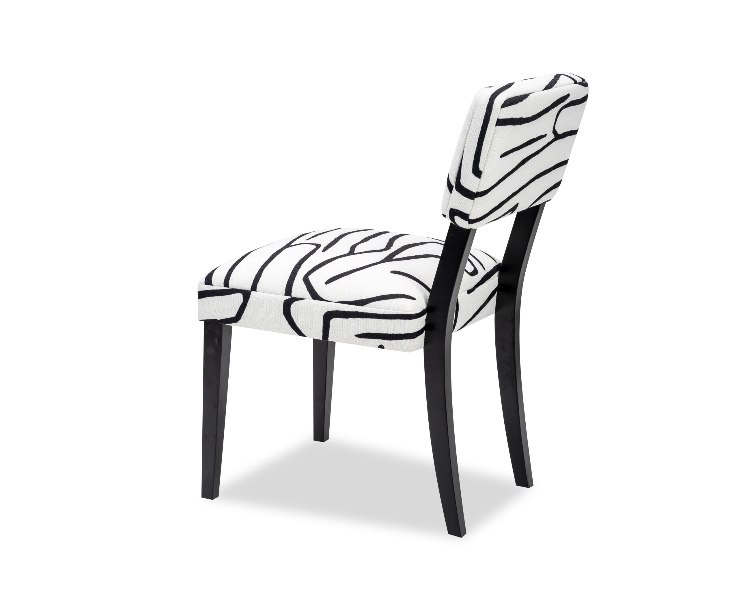 Alfama Dining Chair - Zebra Black & White