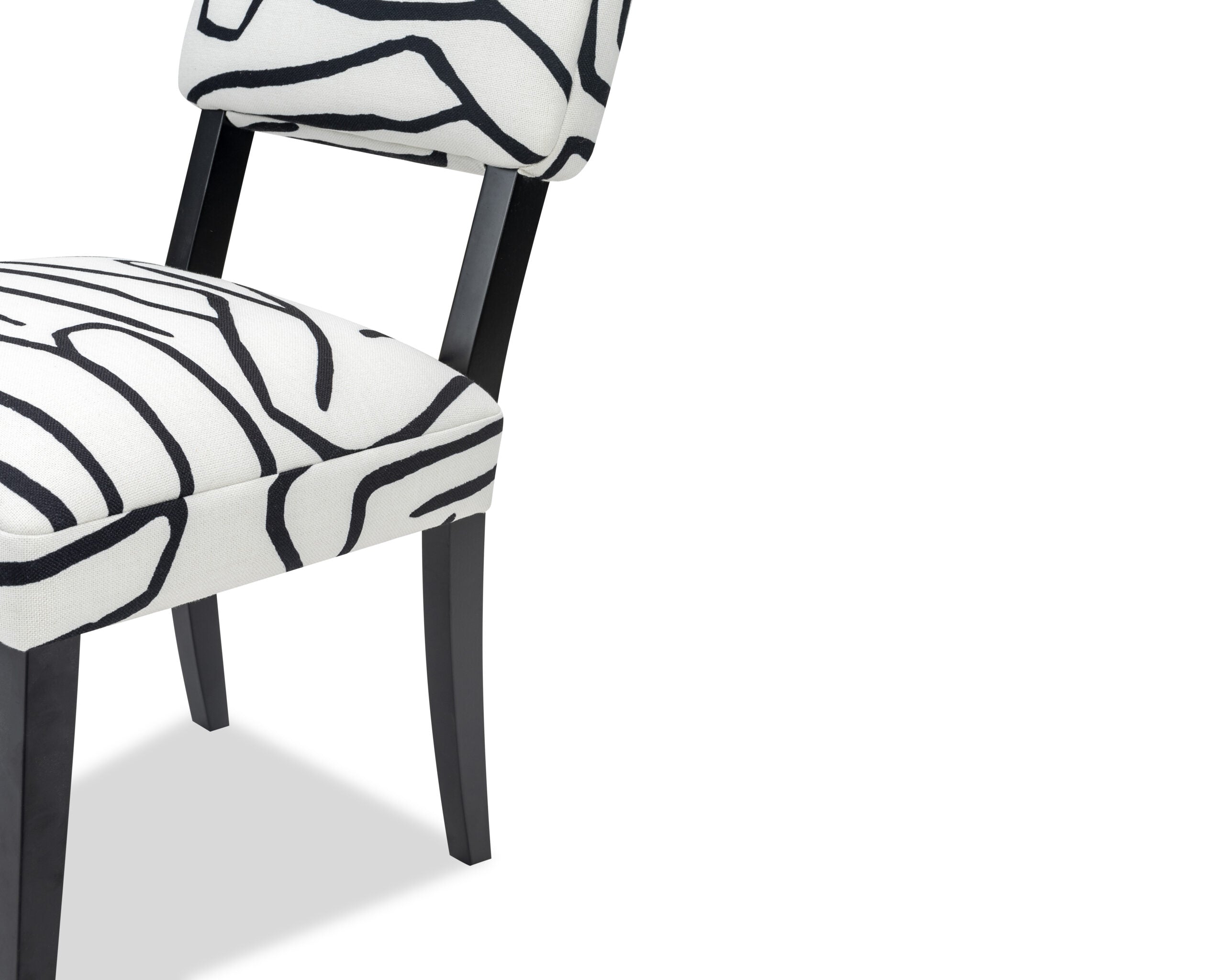 Alfama Dining Chair - Zebra Black & White