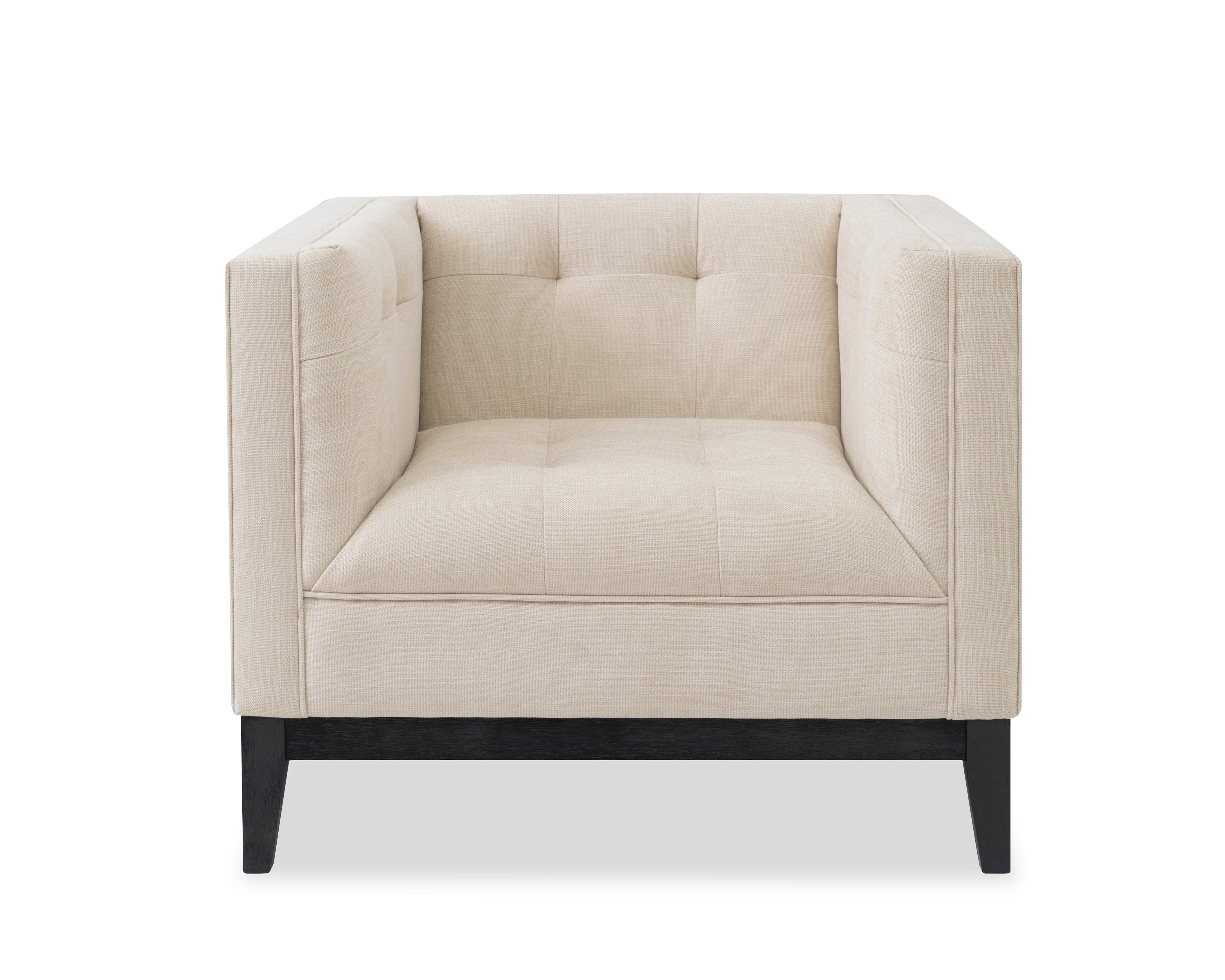 Joel Occasional Chair - Beige Chenille