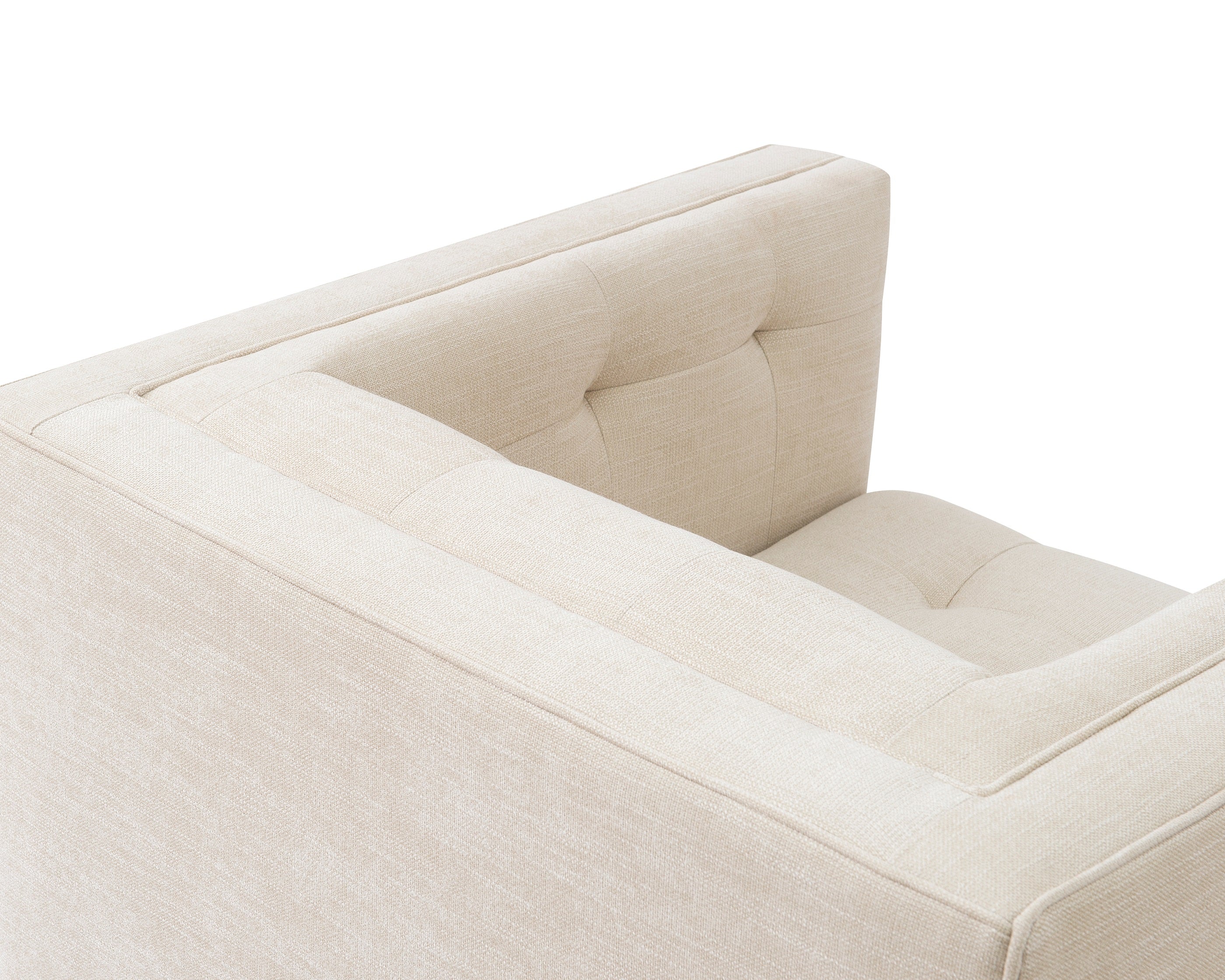 Joel Occasional Chair - Beige Chenille