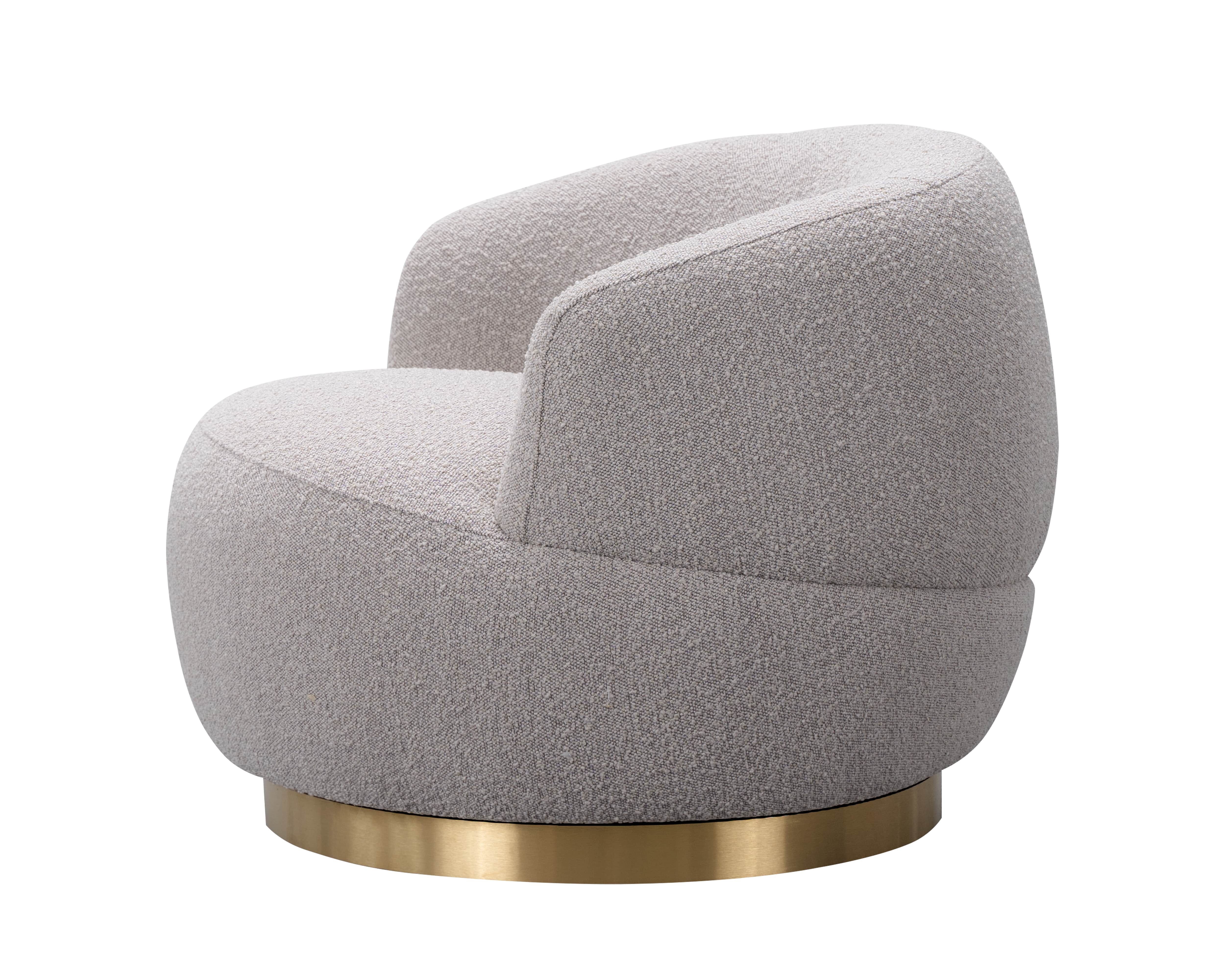 Vitale Occasional Chair Chair - Boucle Taupe