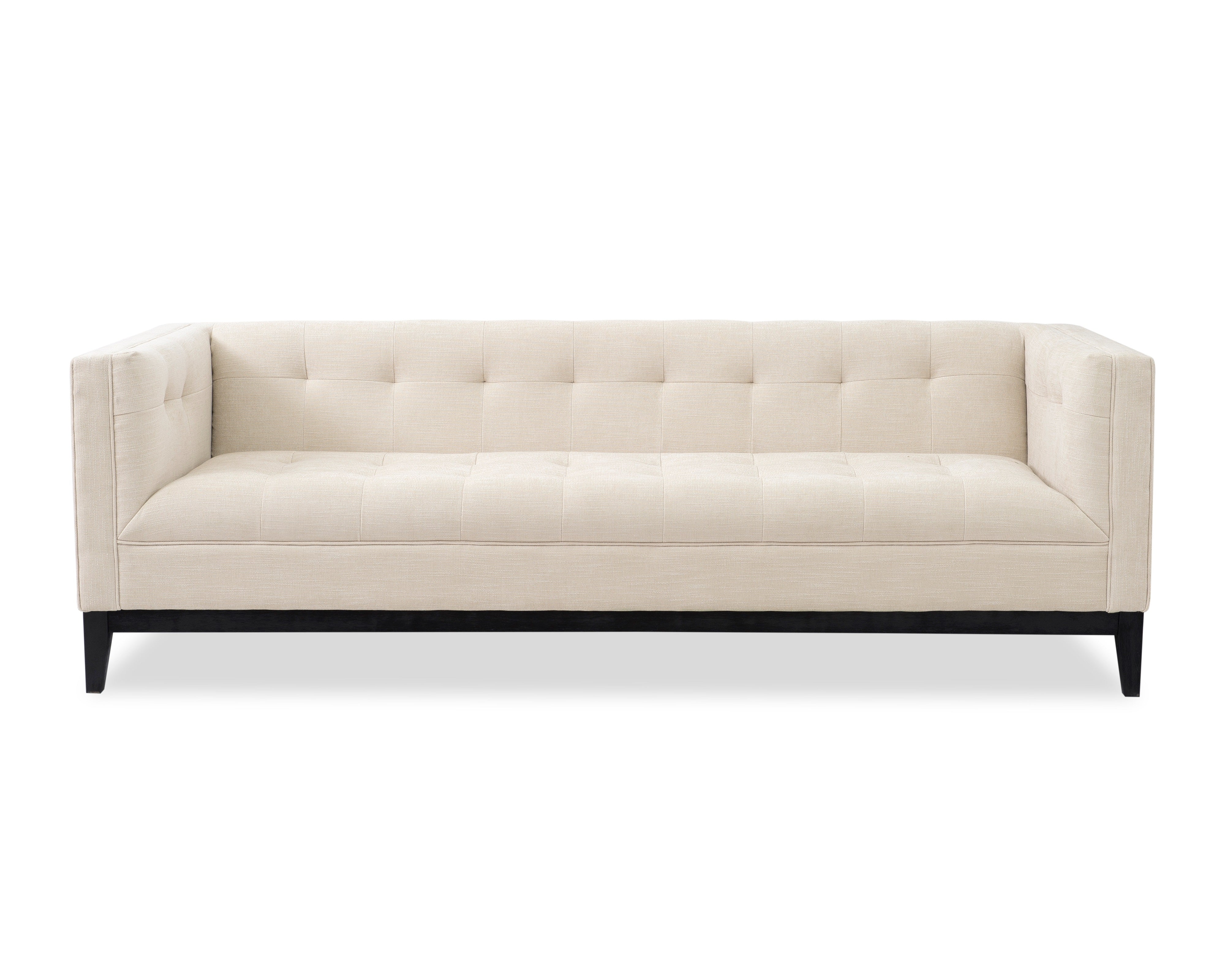 Joel 3 Seater Sofa - Beige Chenille