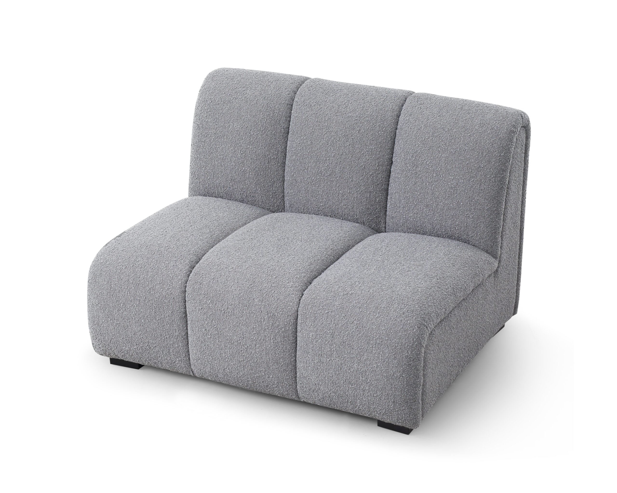 Ralph Sofa Single Unit - Boucle Graphic Grey