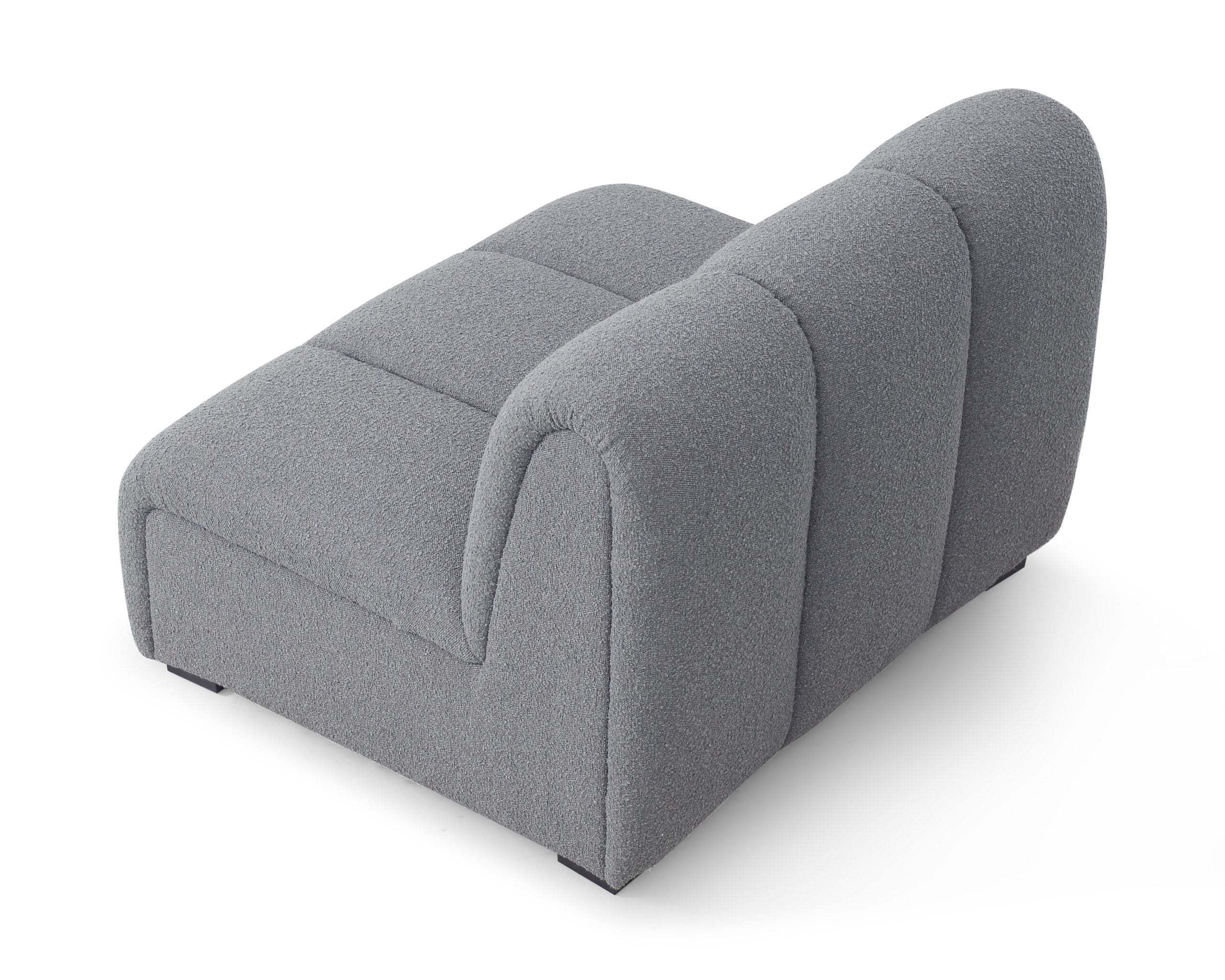Ralph Sofa Single Unit - Boucle Graphic Grey