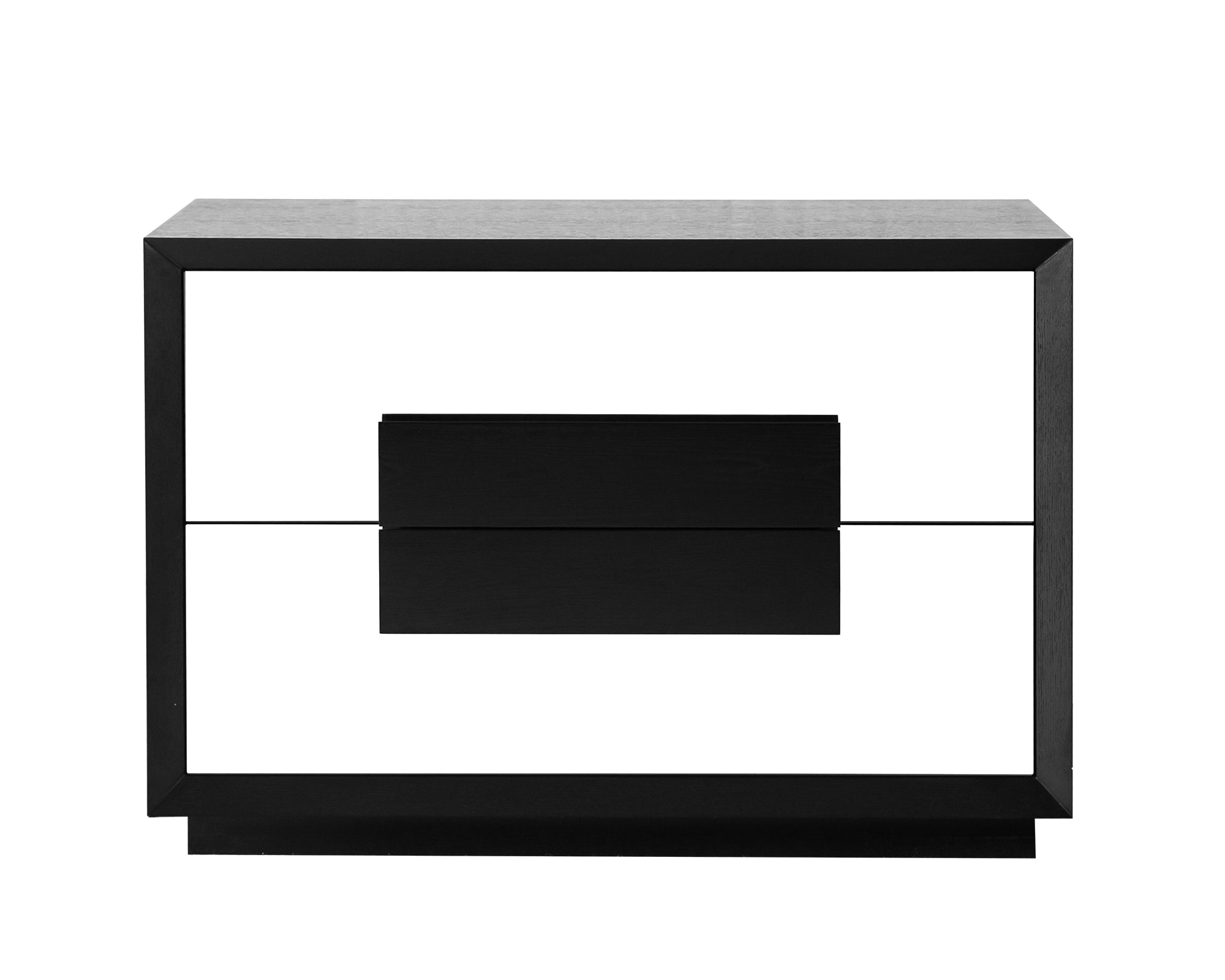 Etna Chest Of Drawers - Wenge Oak Wood Veneer/Mirror