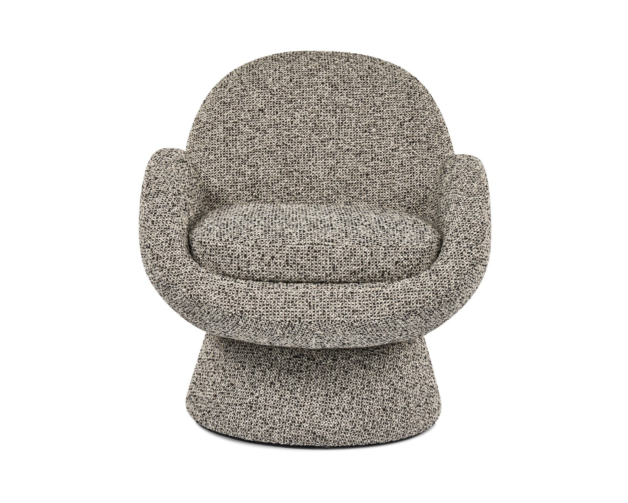 Arles Occasional Swivel Chair (Crib 5) - Dexter Sparkle Stone
