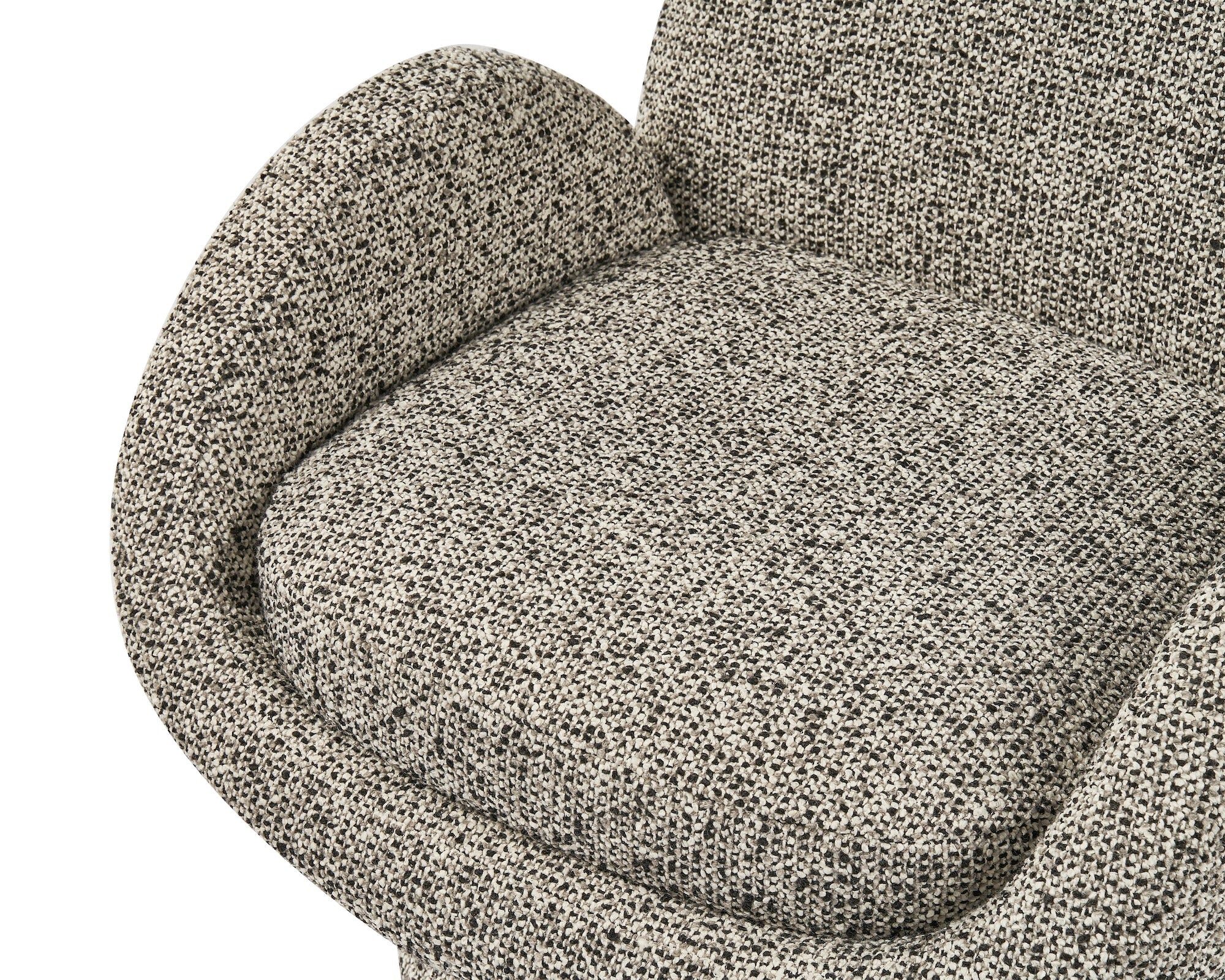 Arles Occasional Swivel Chair (Crib 5) - Dexter Sparkle Stone