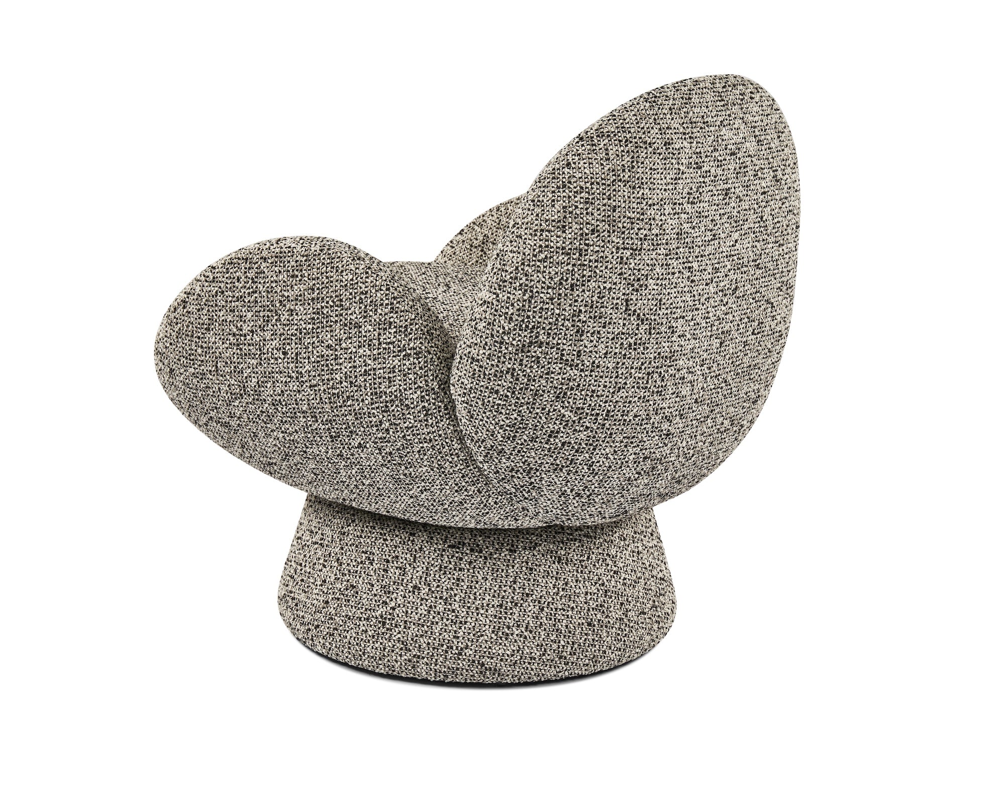 Arles Occasional Swivel Chair (Crib 5) - Dexter Sparkle Stone