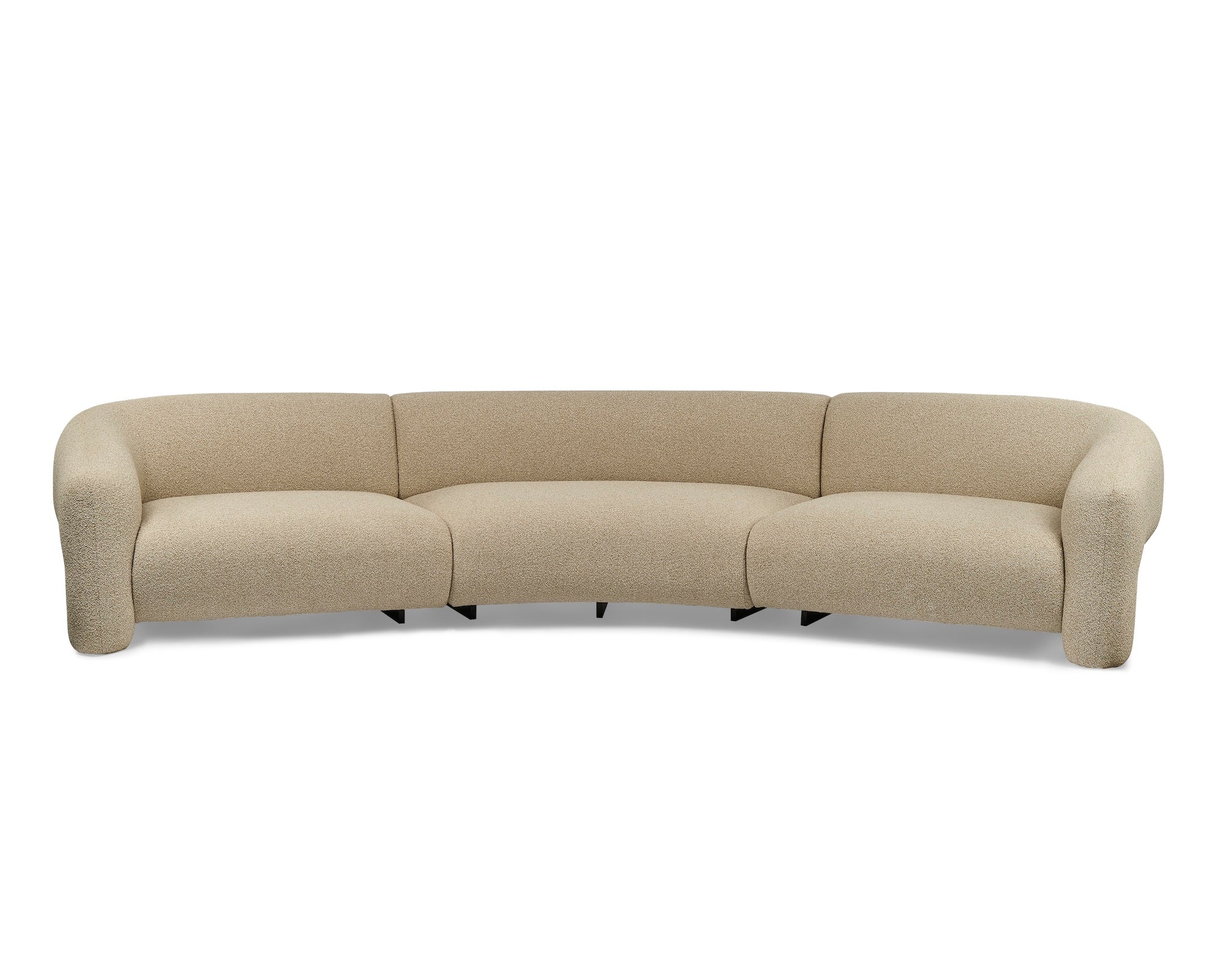 Erin Modular Sofa Middle - Capela Sand/ Black