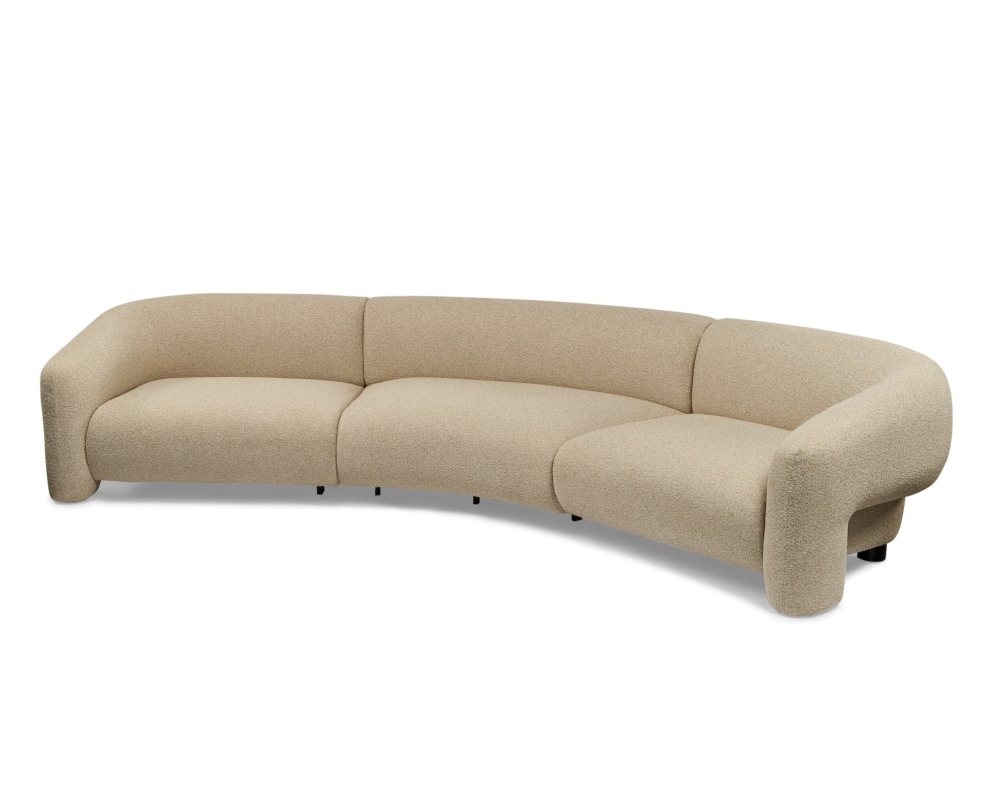 Erin Modular Sofa Middle - Capela Sand/ Black