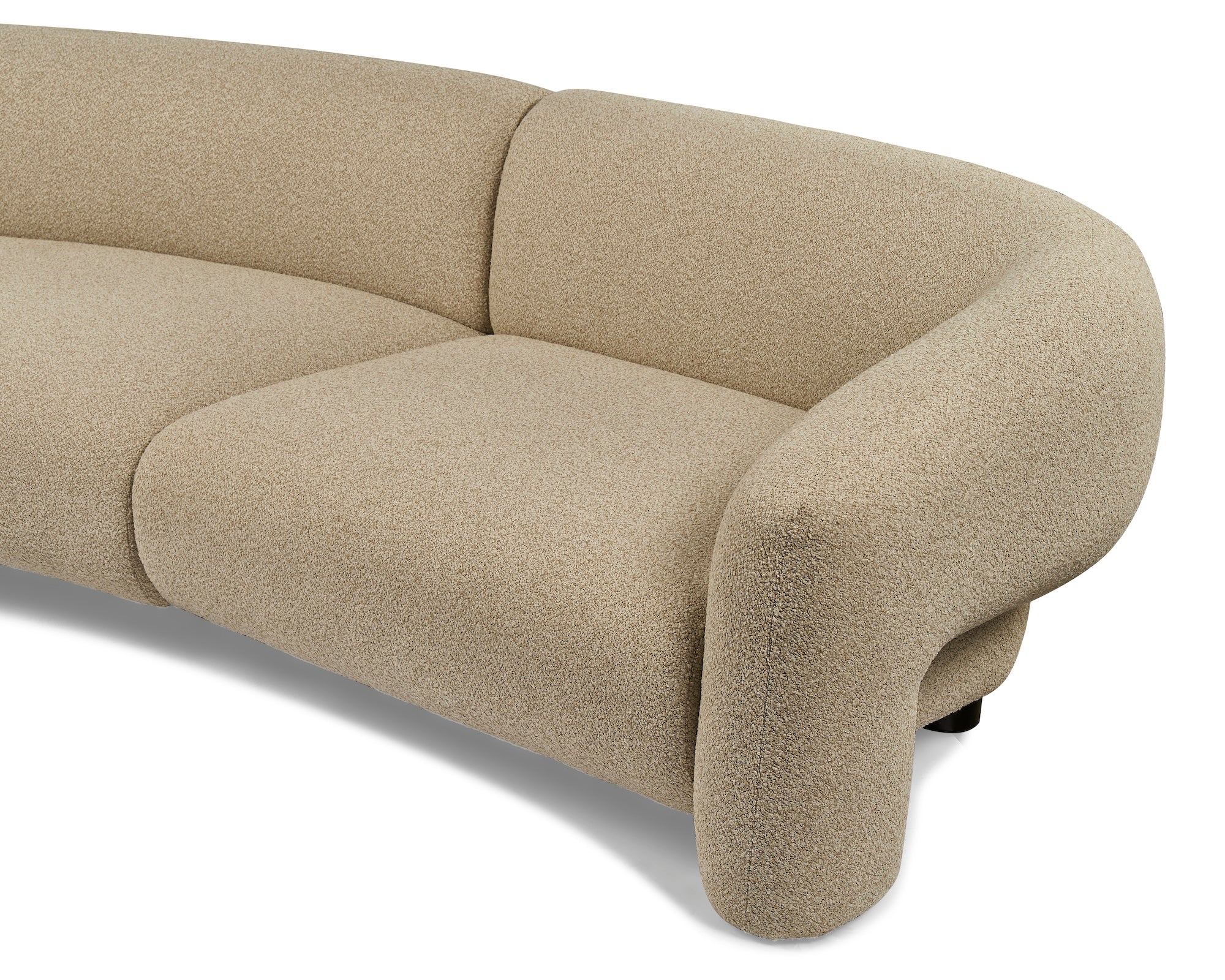 Erin Modular Sofa Left - Capela Sand/ Black