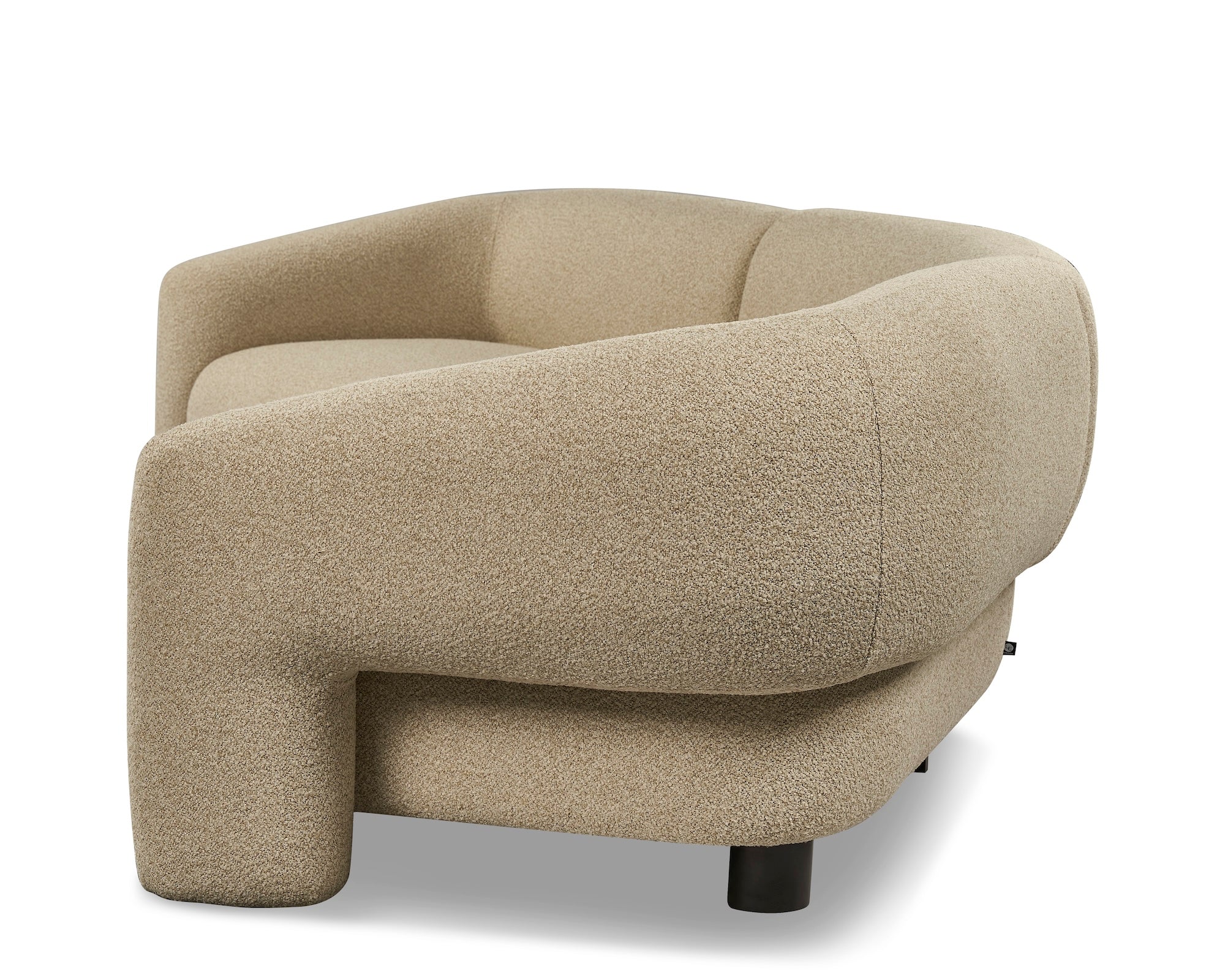 Erin Modular Sofa Left - Capela Sand/ Black