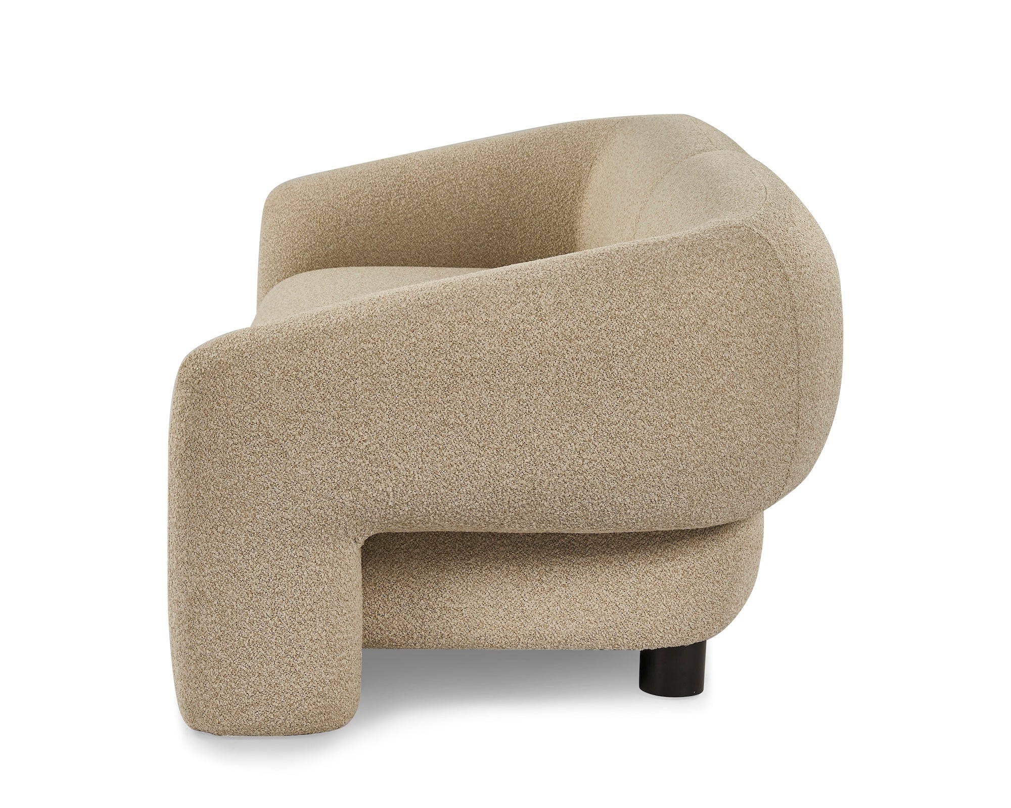 Erin Modular Sofa Left - Capela Sand/ Black