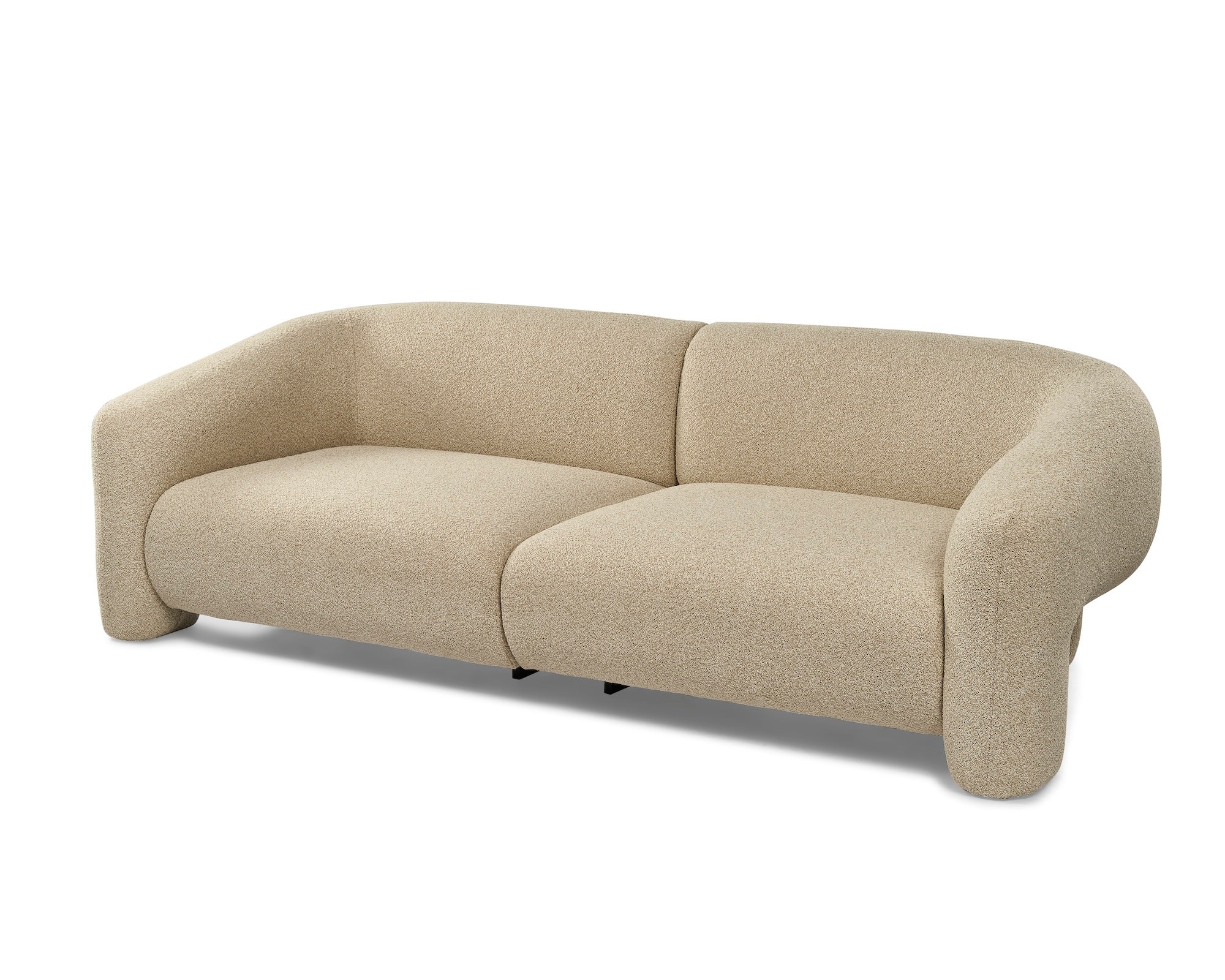 Erin Modular Sofa Left - Capela Sand/ Black
