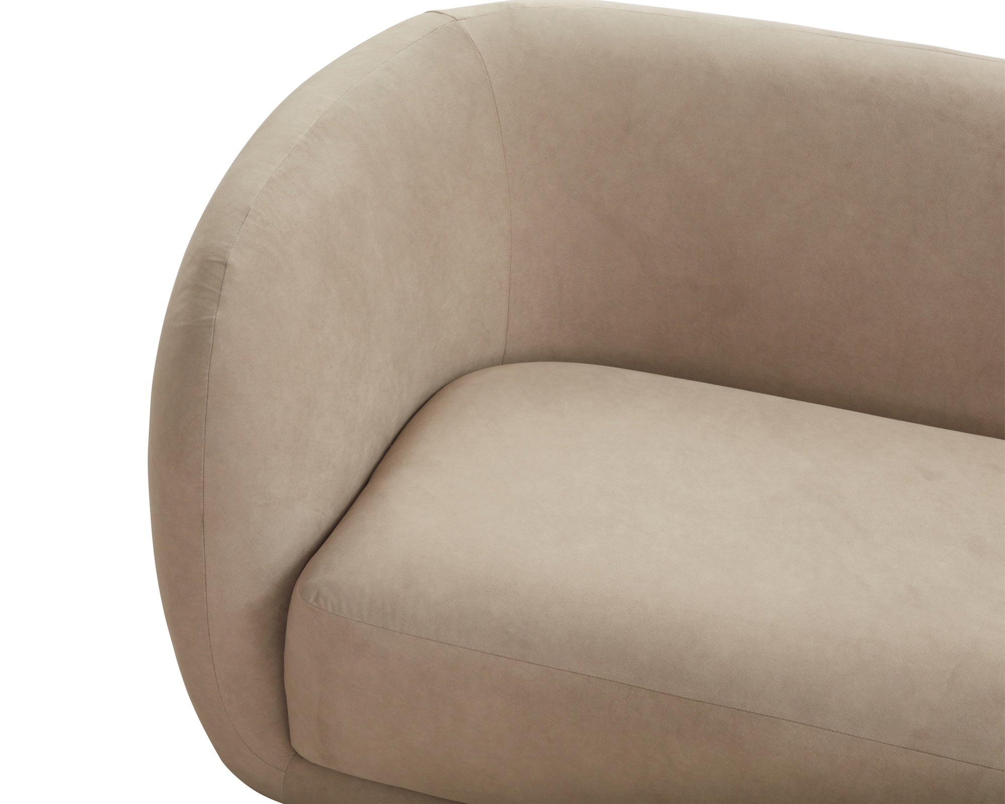 Curva Chaise (Crib 5) Sofa - Hopper Taupe