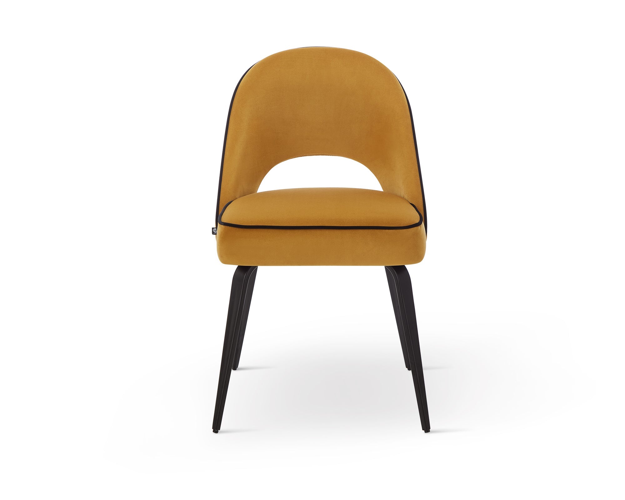 Yves Dining Chair Crib 5 (set of 2) - Megan Mustard