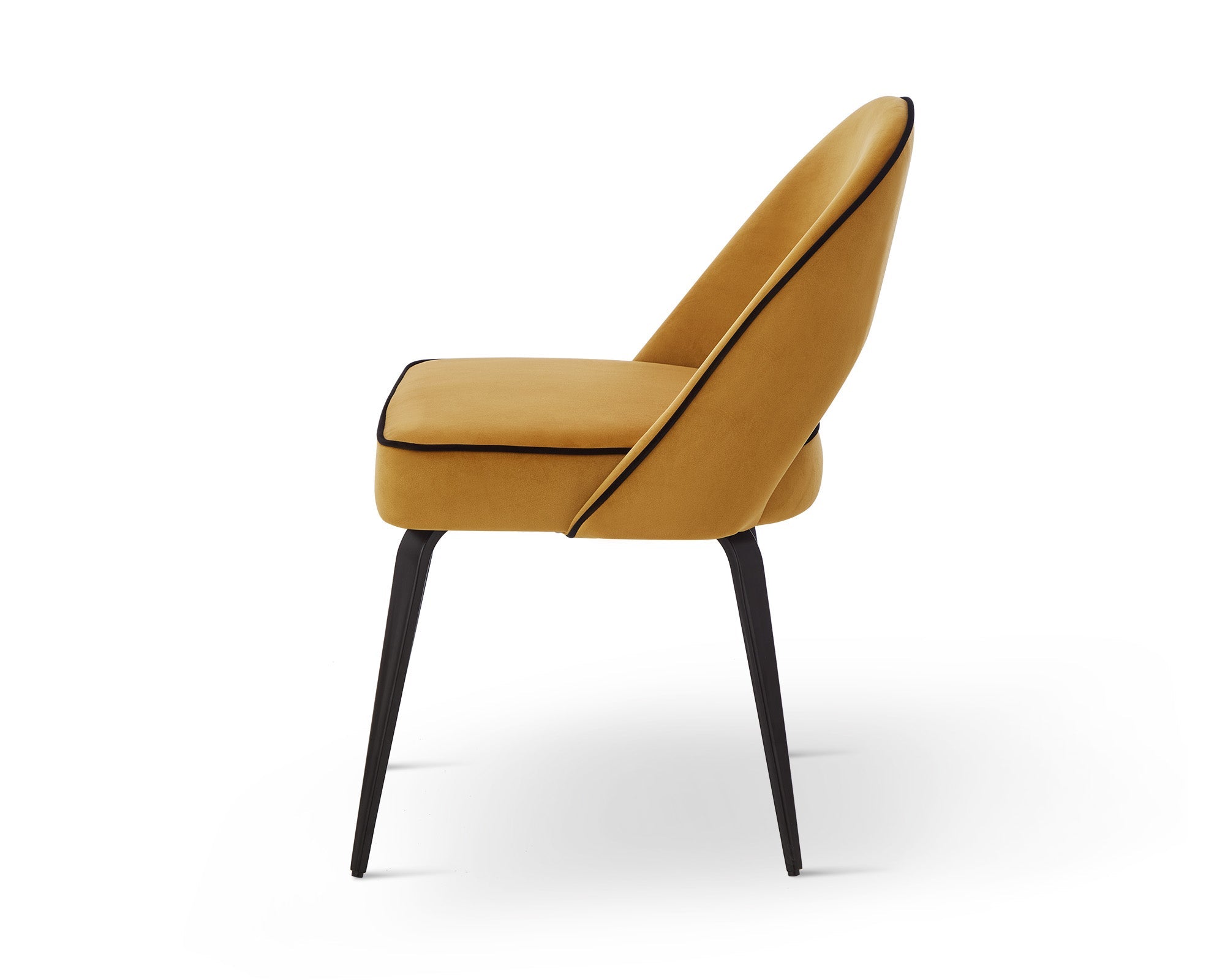 Yves Dining Chair Crib 5 (set of 2) - Megan Mustard