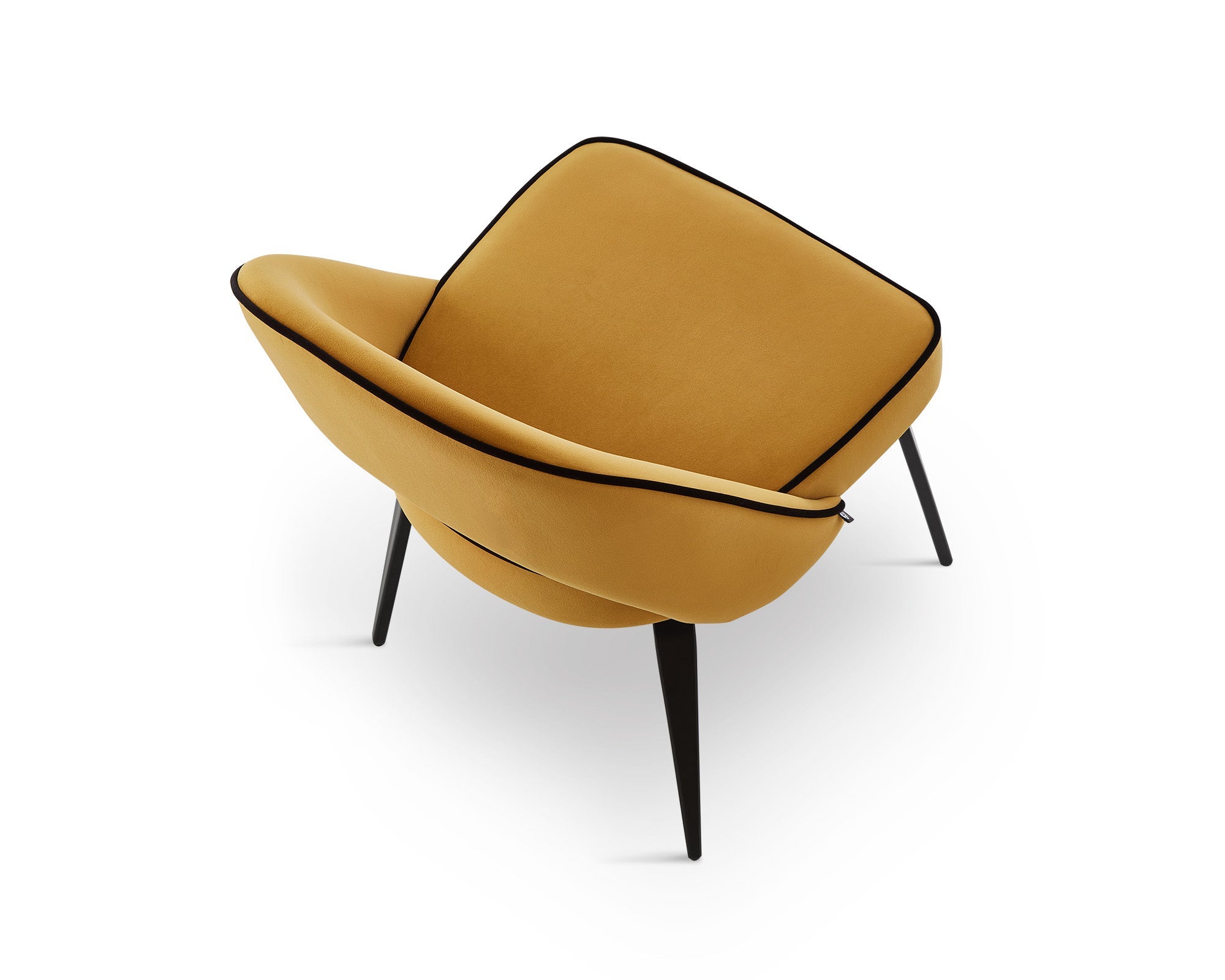 Yves Dining Chair Crib 5 (set of 2) - Megan Mustard