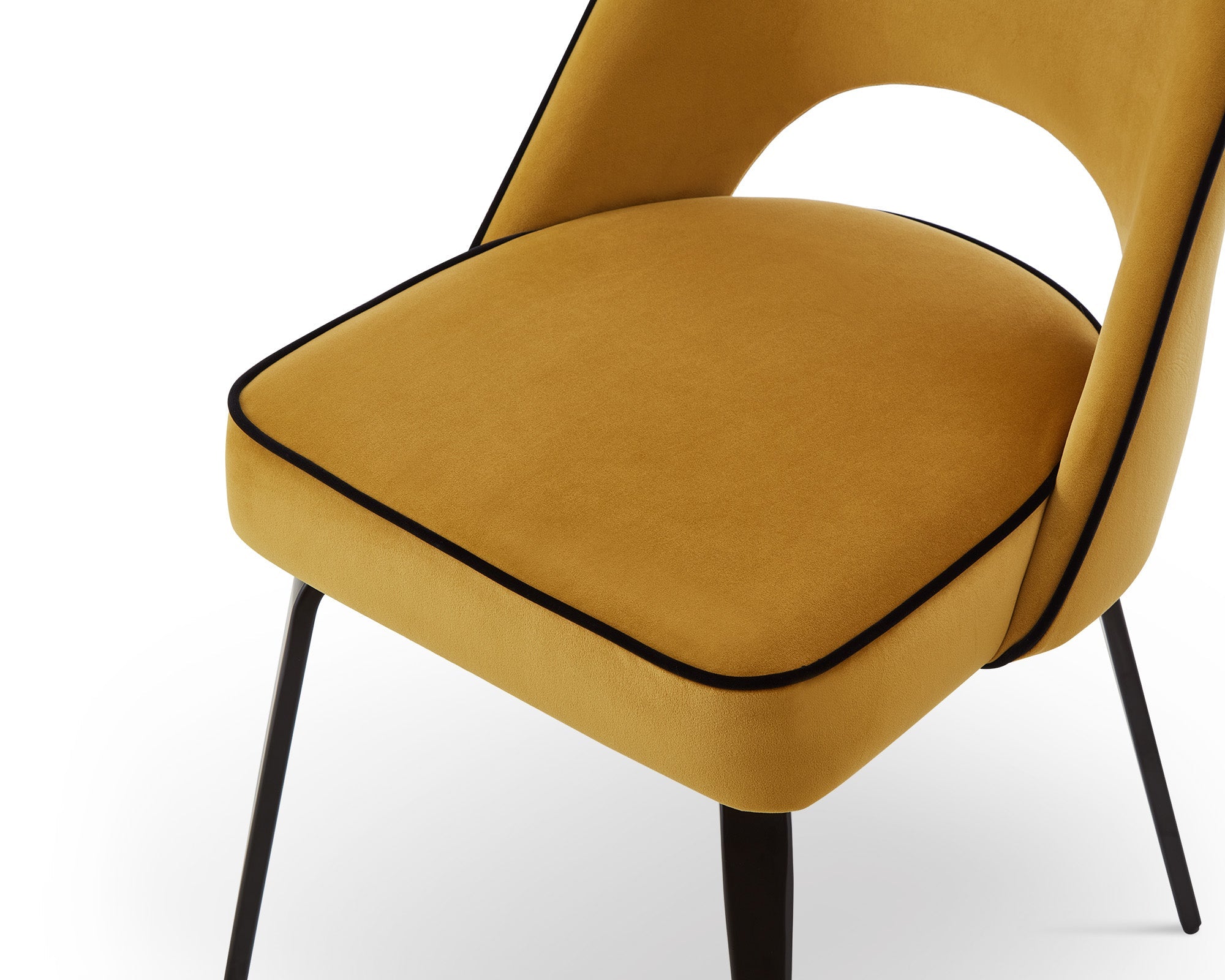 Yves Dining Chair Crib 5 (set of 2) - Megan Mustard