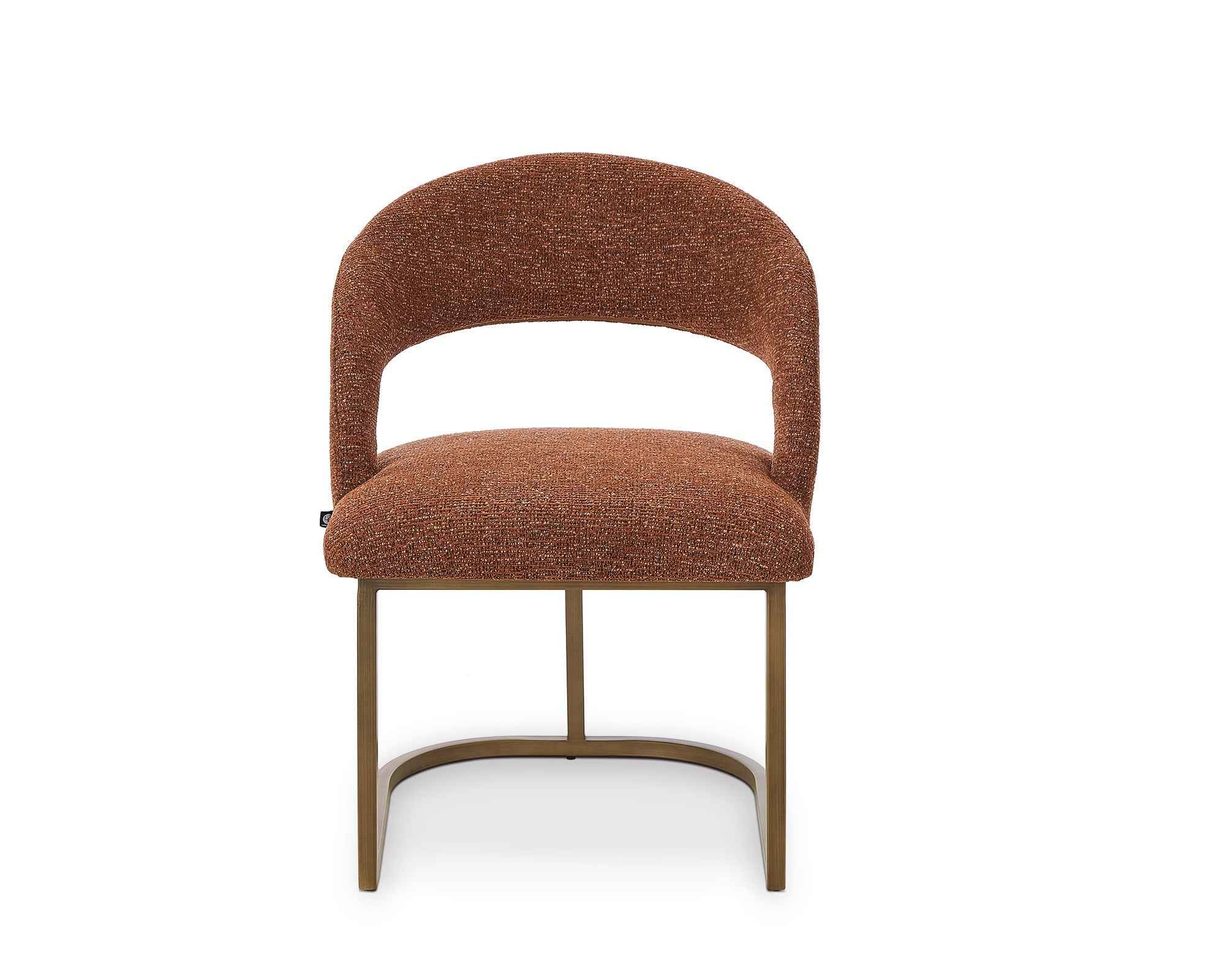 Alfie Dining Chair (Crib 5) - Bari Chestnut Red