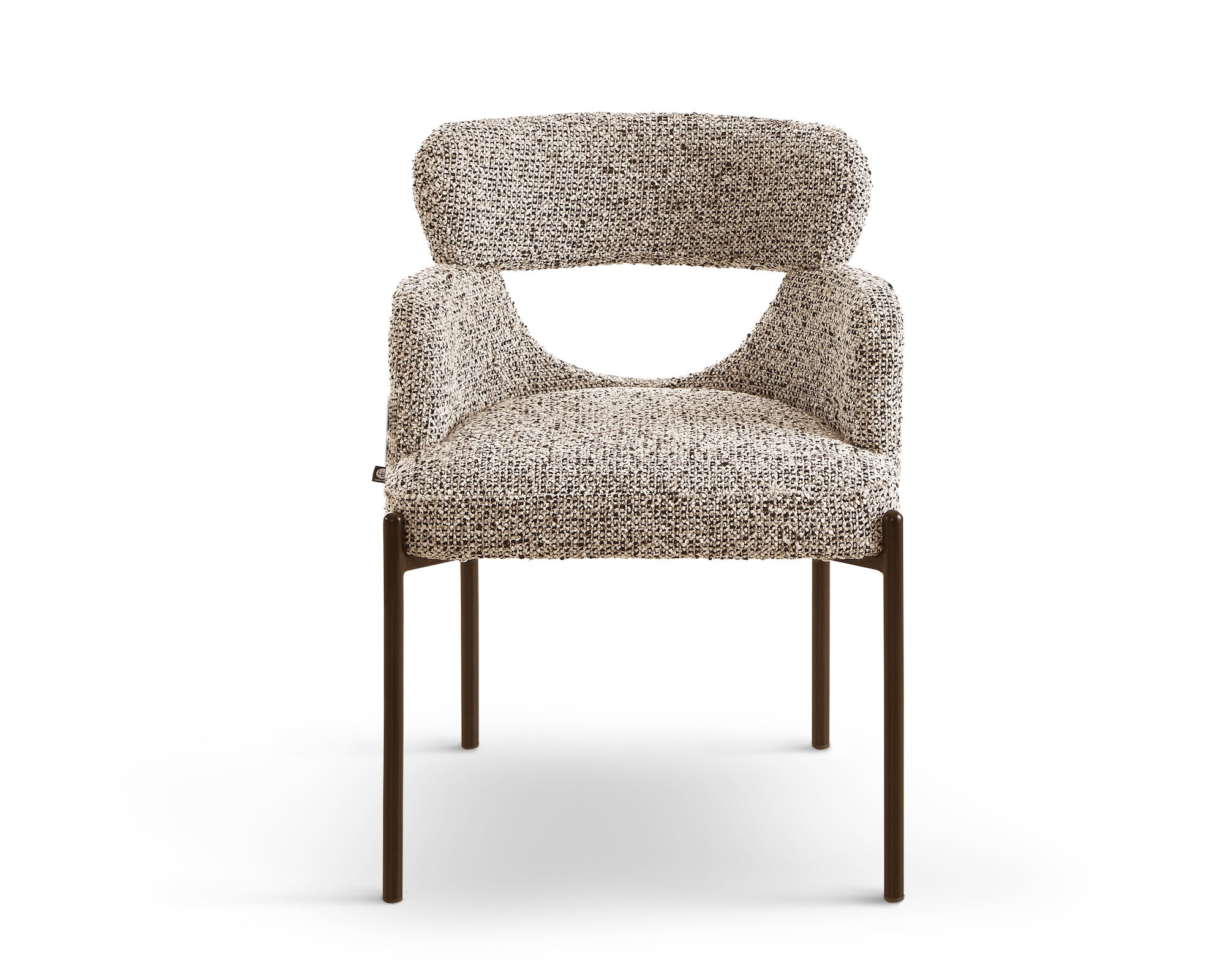 Aga Dining Chairs (Crib 5) (set of 2) - Dexter Sparkle Stone