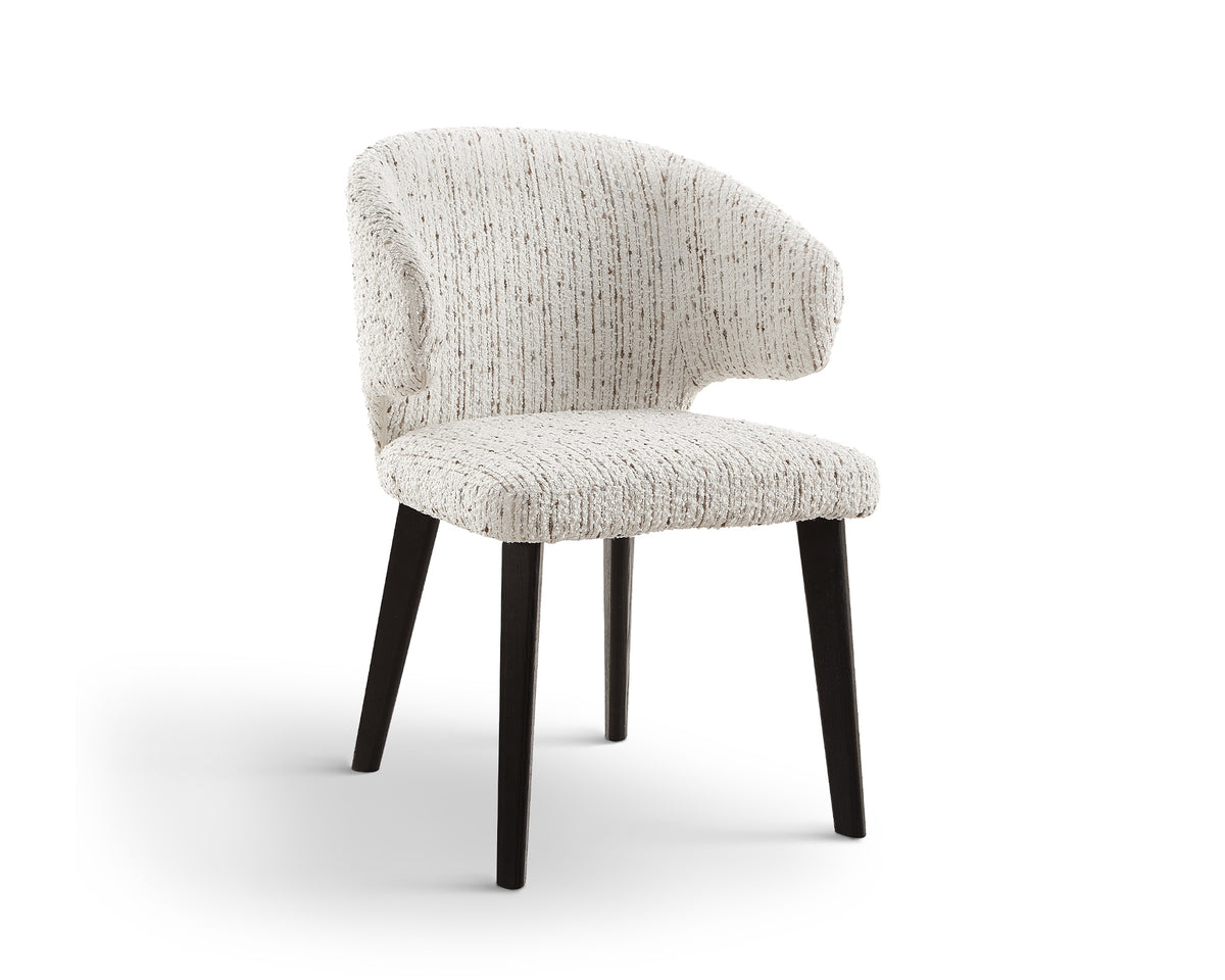 Austin Dining Chair (Crib 5) - Gloria Natural and Matte Black | Liang ...