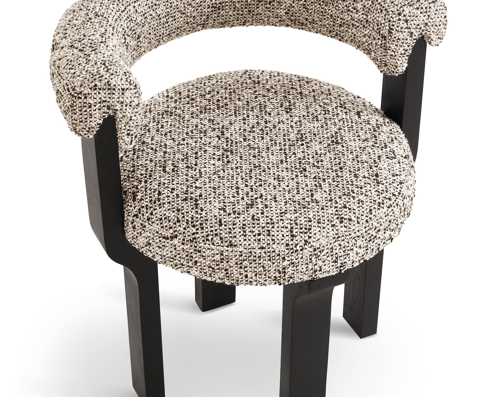 Elba Dining Chair (Crib 5) - Dexter Sparkle Stone