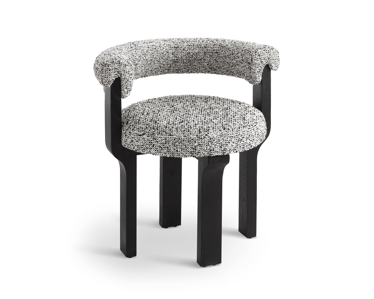 Elba Dining Chair (Crib 5) - Dexter Sparkle Stone