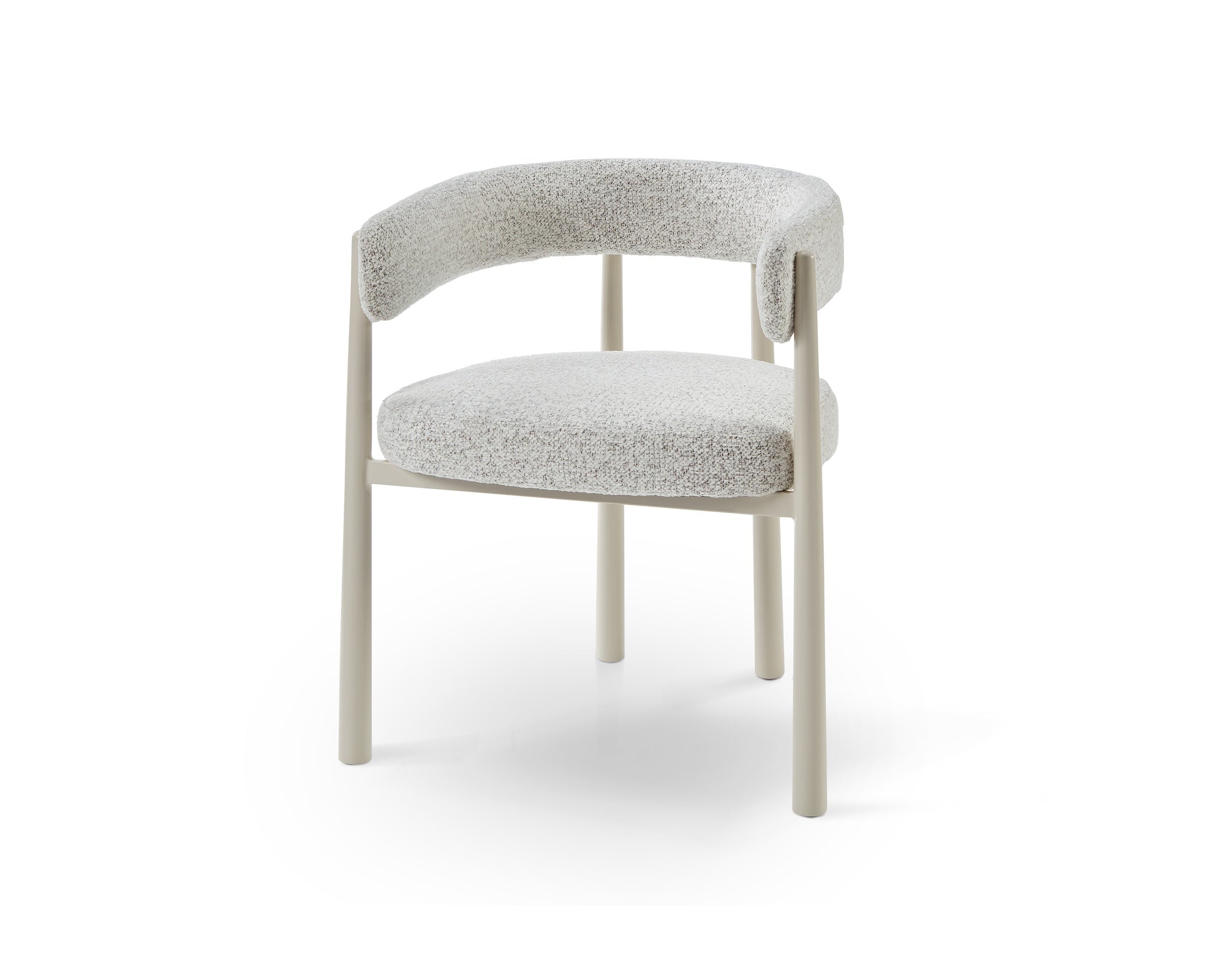 Aria Dining Chair - (Crib 5) Ripley Grav & Gloss Ivory
