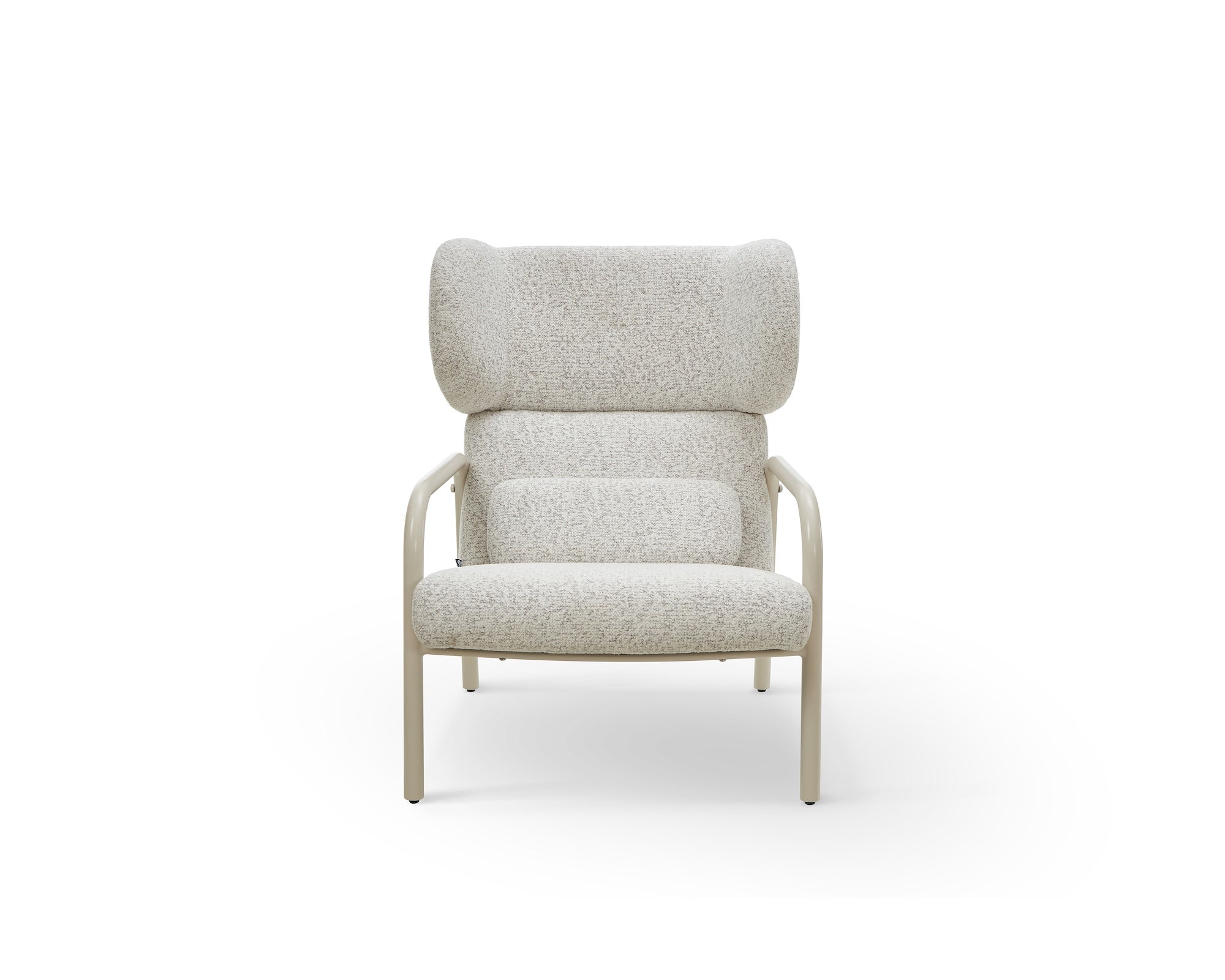 Vienne Occasional Chair - (Crib 5) Ripley Grav & Gloss Ivory