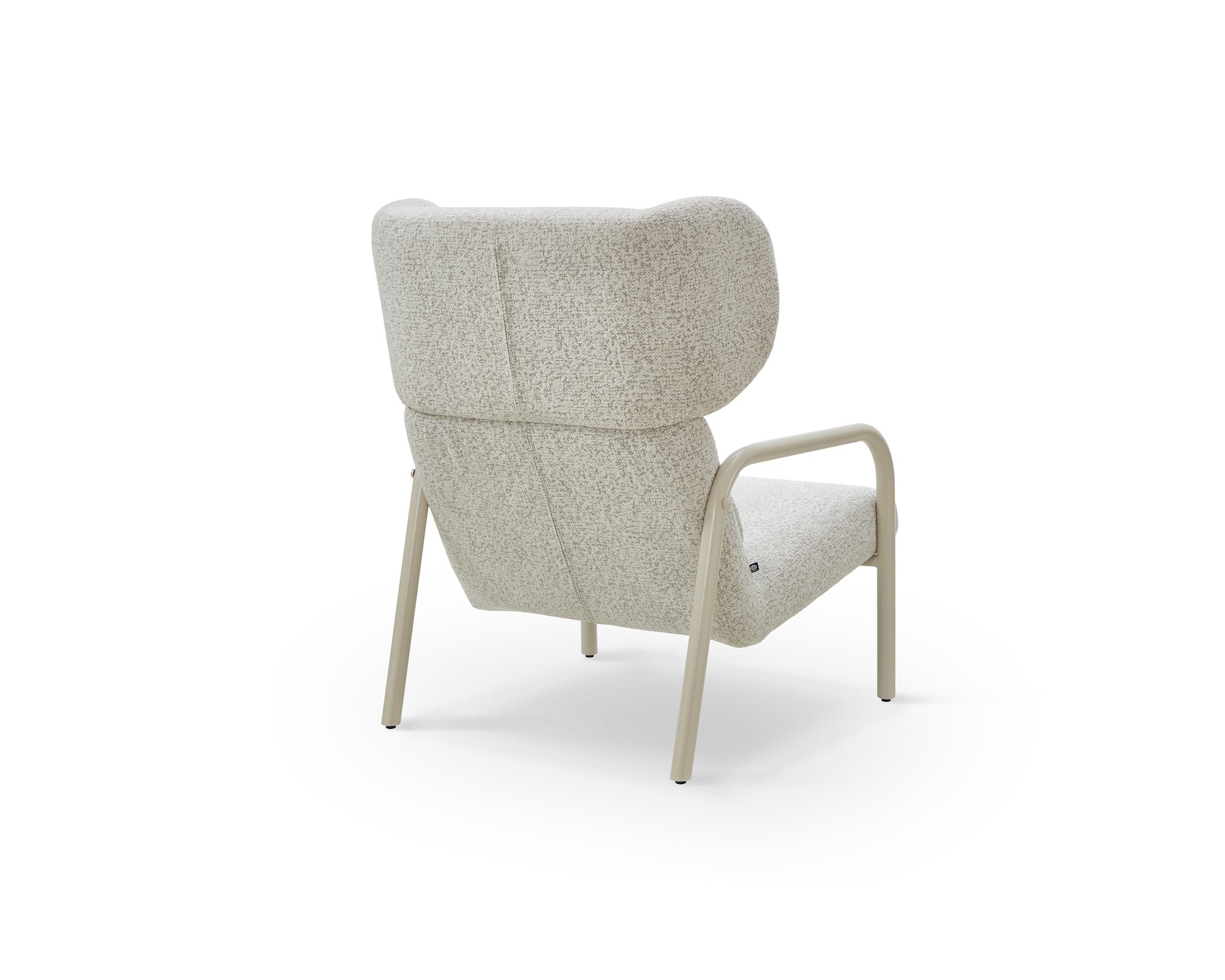 Vienne Occasional Chair - (Crib 5) Ripley Grav & Gloss Ivory