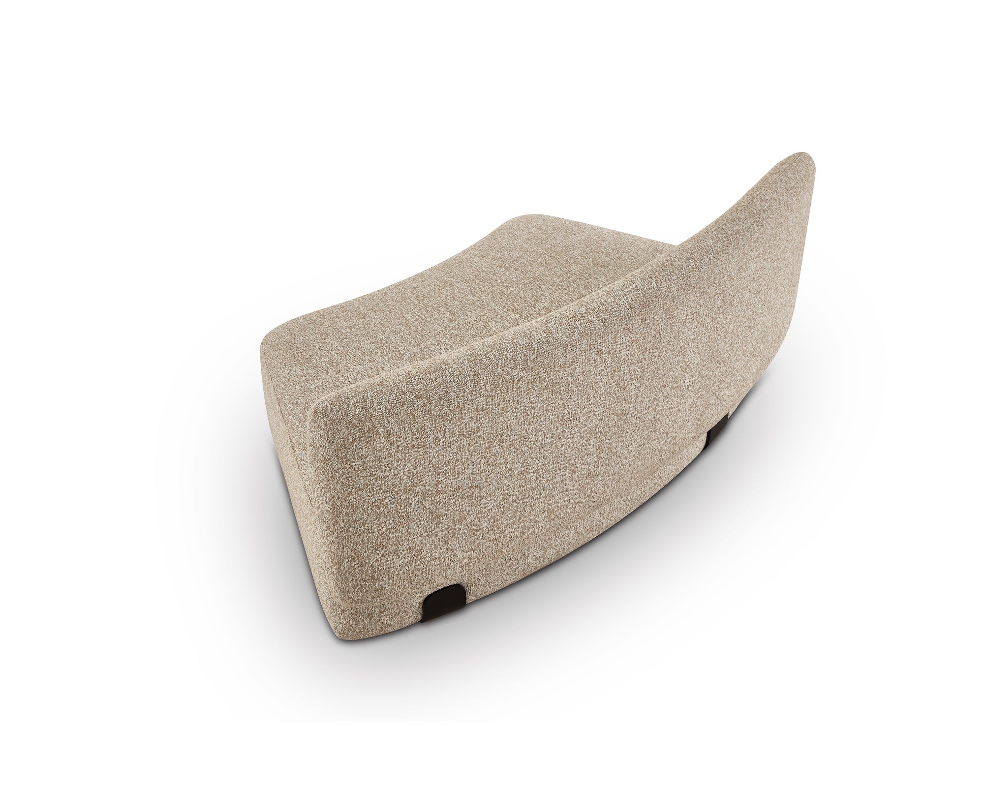 Capri Outdoor Modular Sofa - (Crib 5) Lima Beige and Deep Charcoal