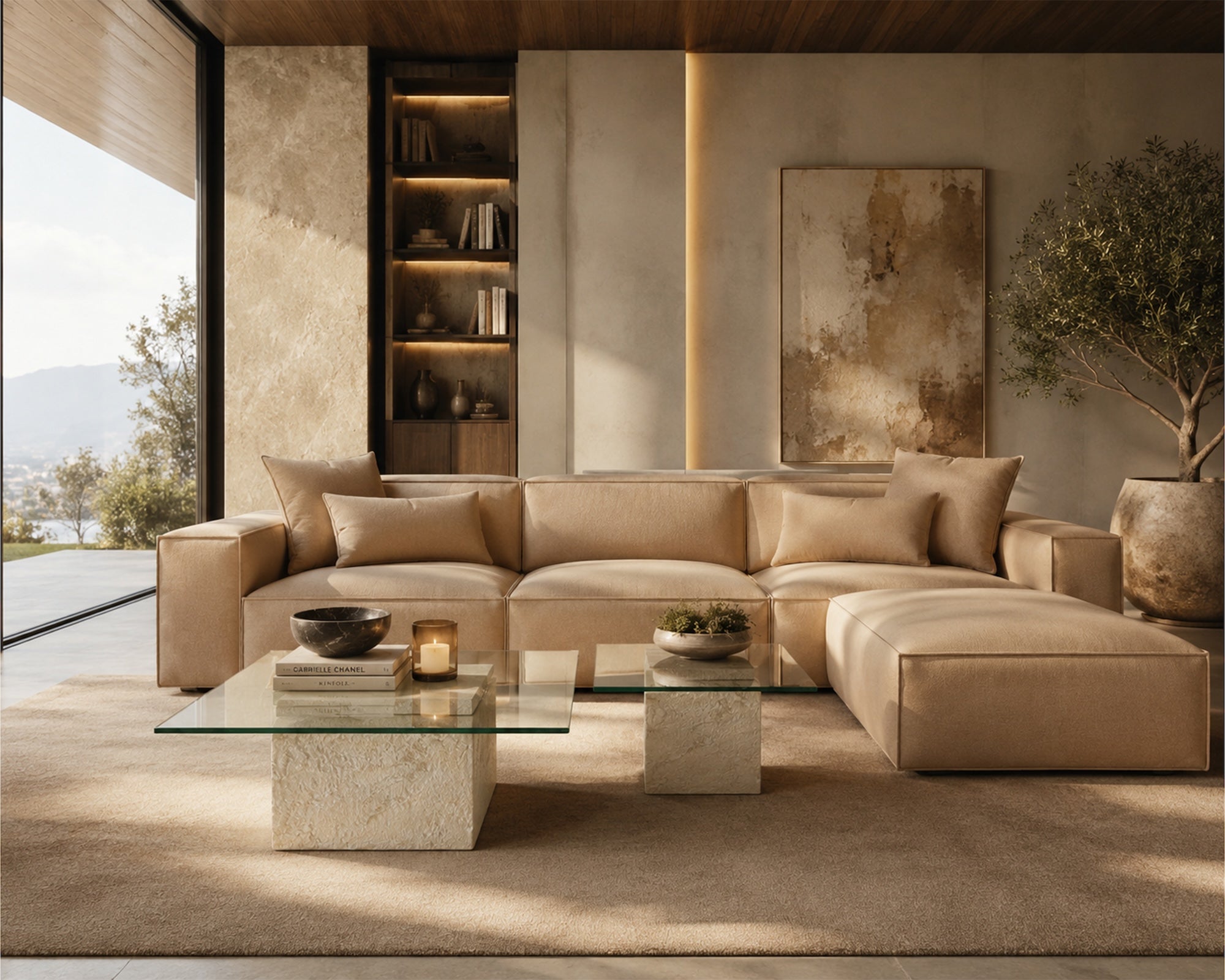 Efren Modular Sofa Right - (Crib 5) Hopper Desert