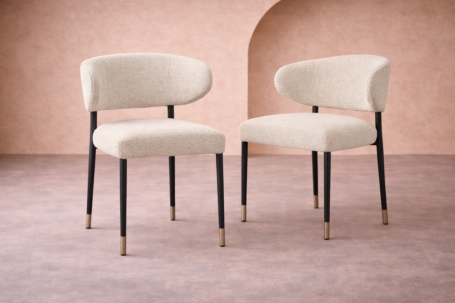 Donna Dining Chair (Set of 2) - Field Sand