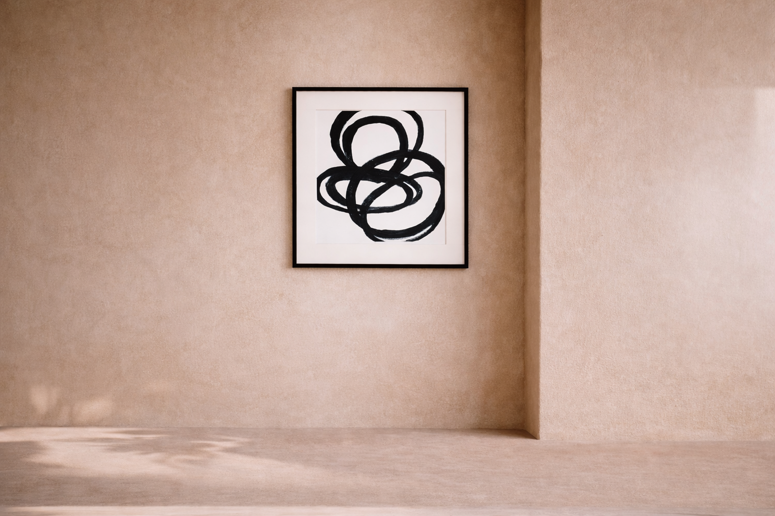 Coils II Print - Black and White