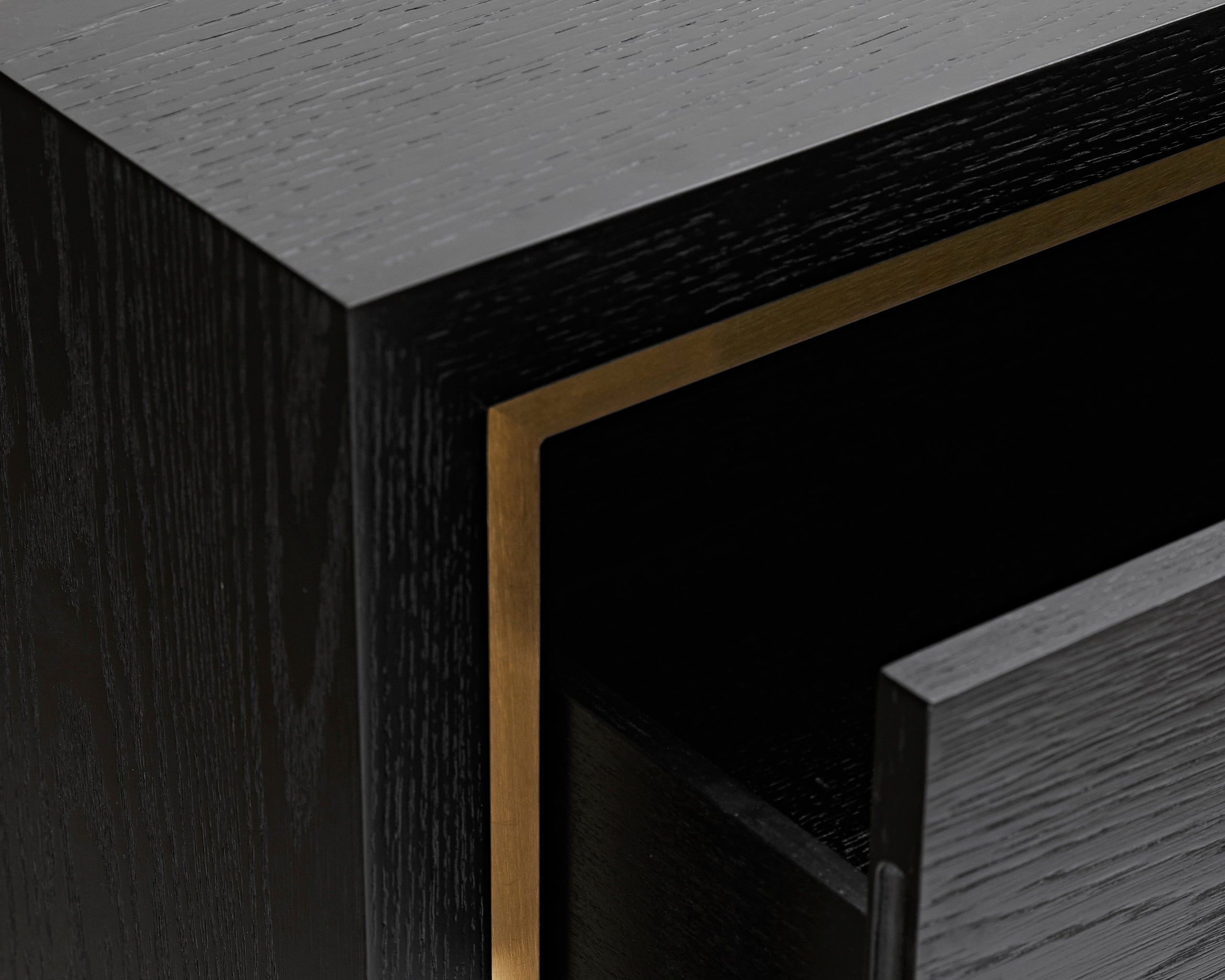 Utopia Chest of Drawer  - Wenge/Brushed Brass