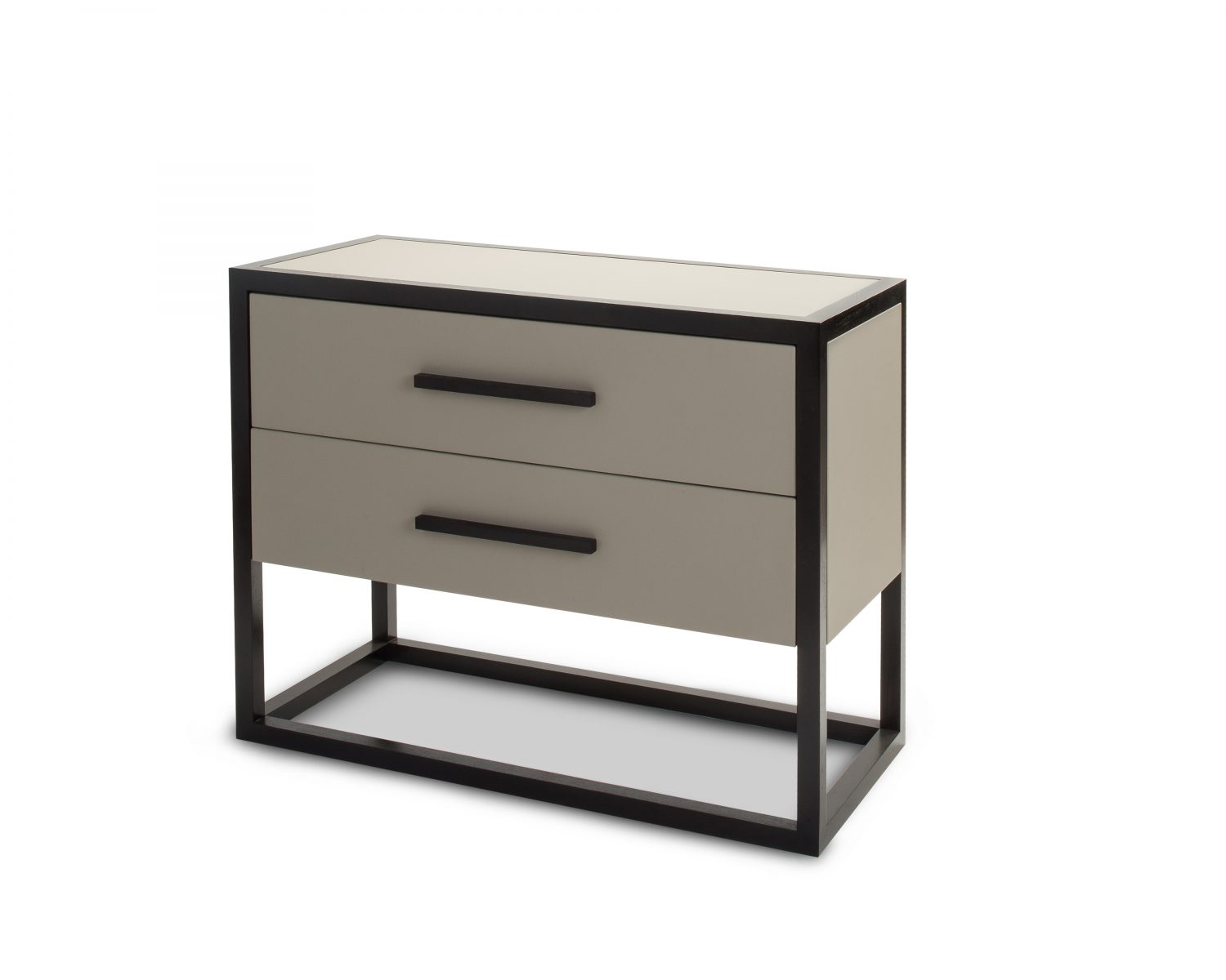 Roux Chest Of Drawers  - Taupe/Wenge