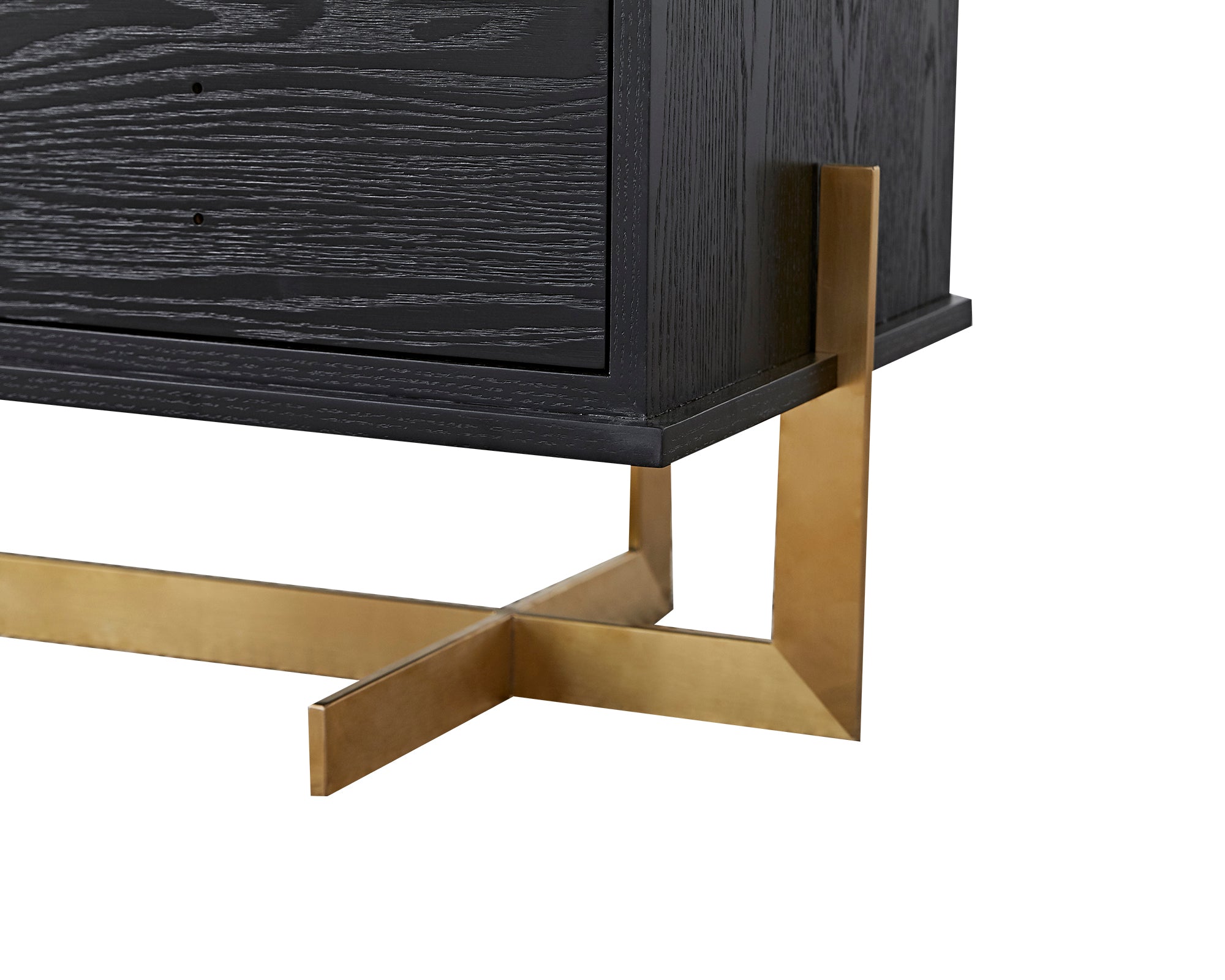Archivolto Chest Of Drawers - Wenge/Brushed Brass