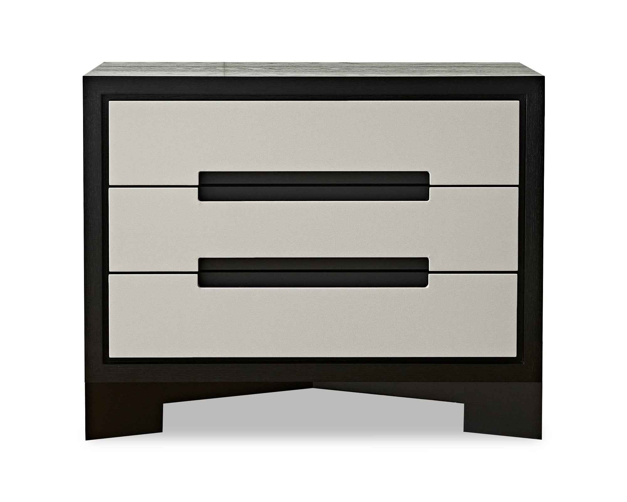 Ardel Chest Of Drawers - Grey Leather Look