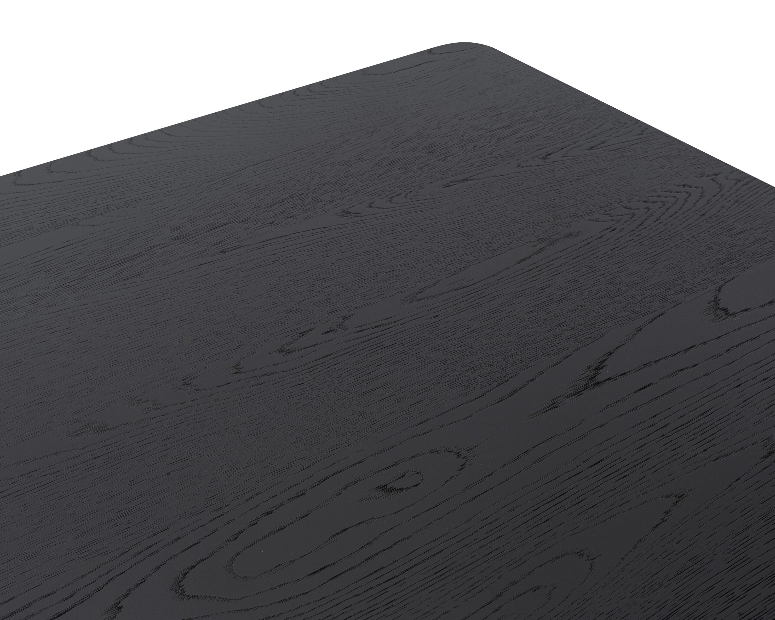 Harley Dining Table - Wenge Oak/Brass