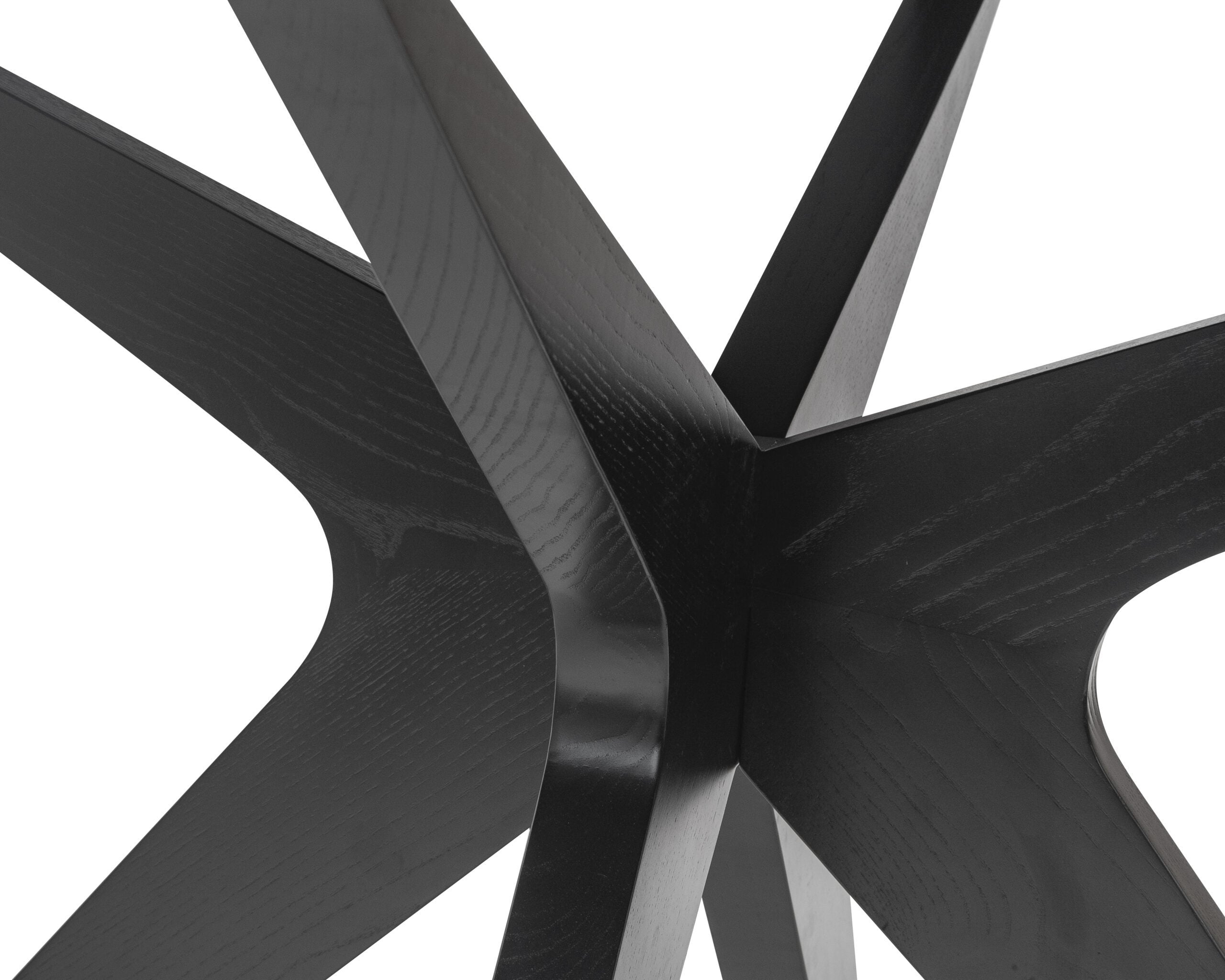 Anthology Dining Table D1300 - Wenge/Polished Brass