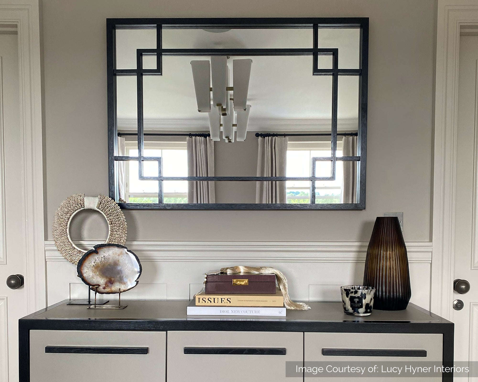 Rochester Mirror  - Wenge Oak